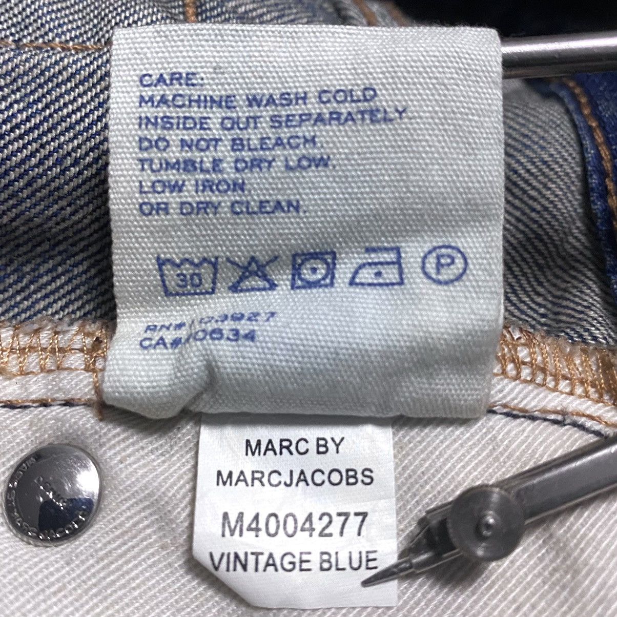 Marc by Marc Jacobs Marc by Marc Jacobs Annie Boyfriend Crop Washed Jeans Denim Size 25" / US 0 / IT 36 - 17 Thumbnail
