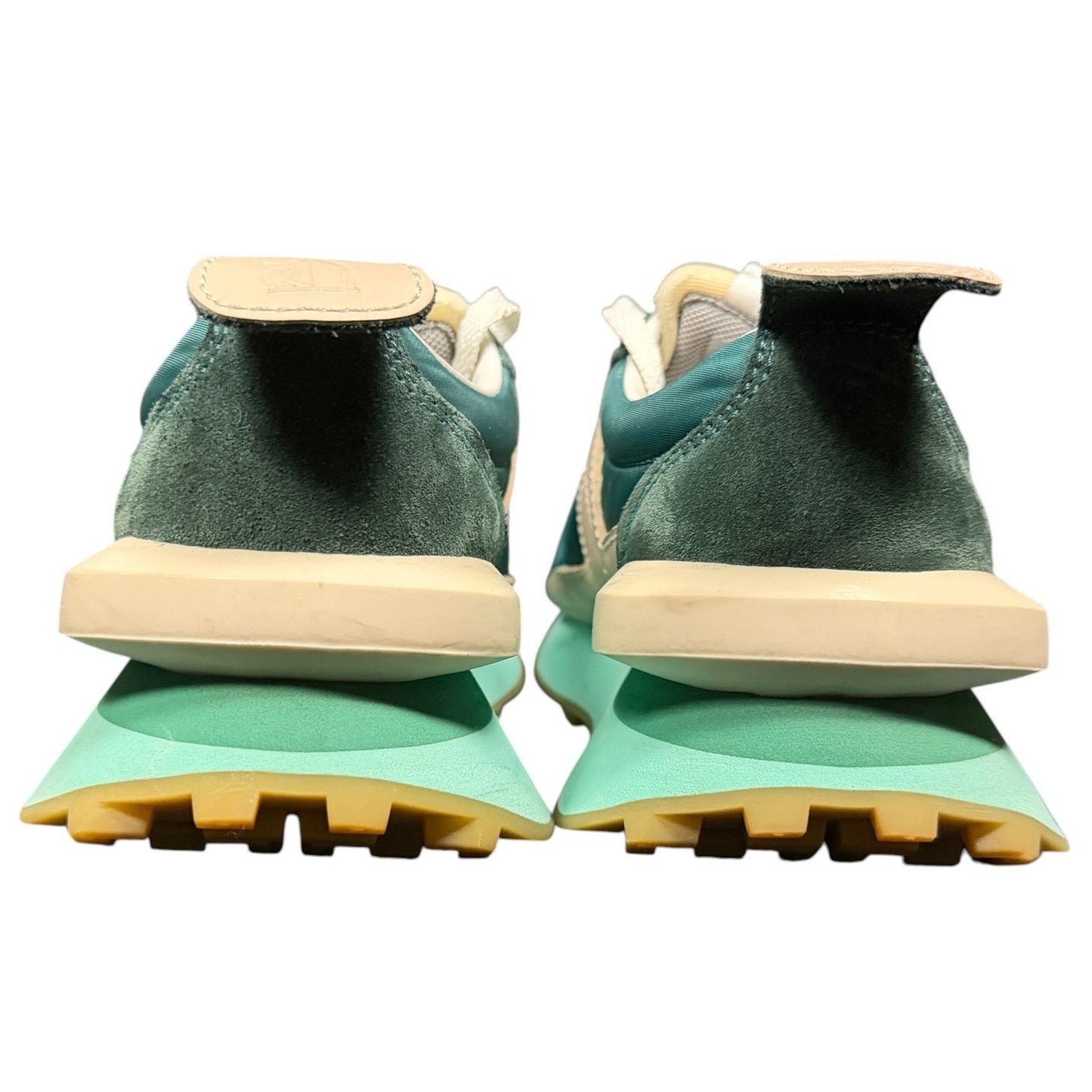 Lanvin Lanvin Women's 37 Peacock Blue White Bumper Sneakers US 6 Size US 6 / IT 36 - 2 Thumbnail