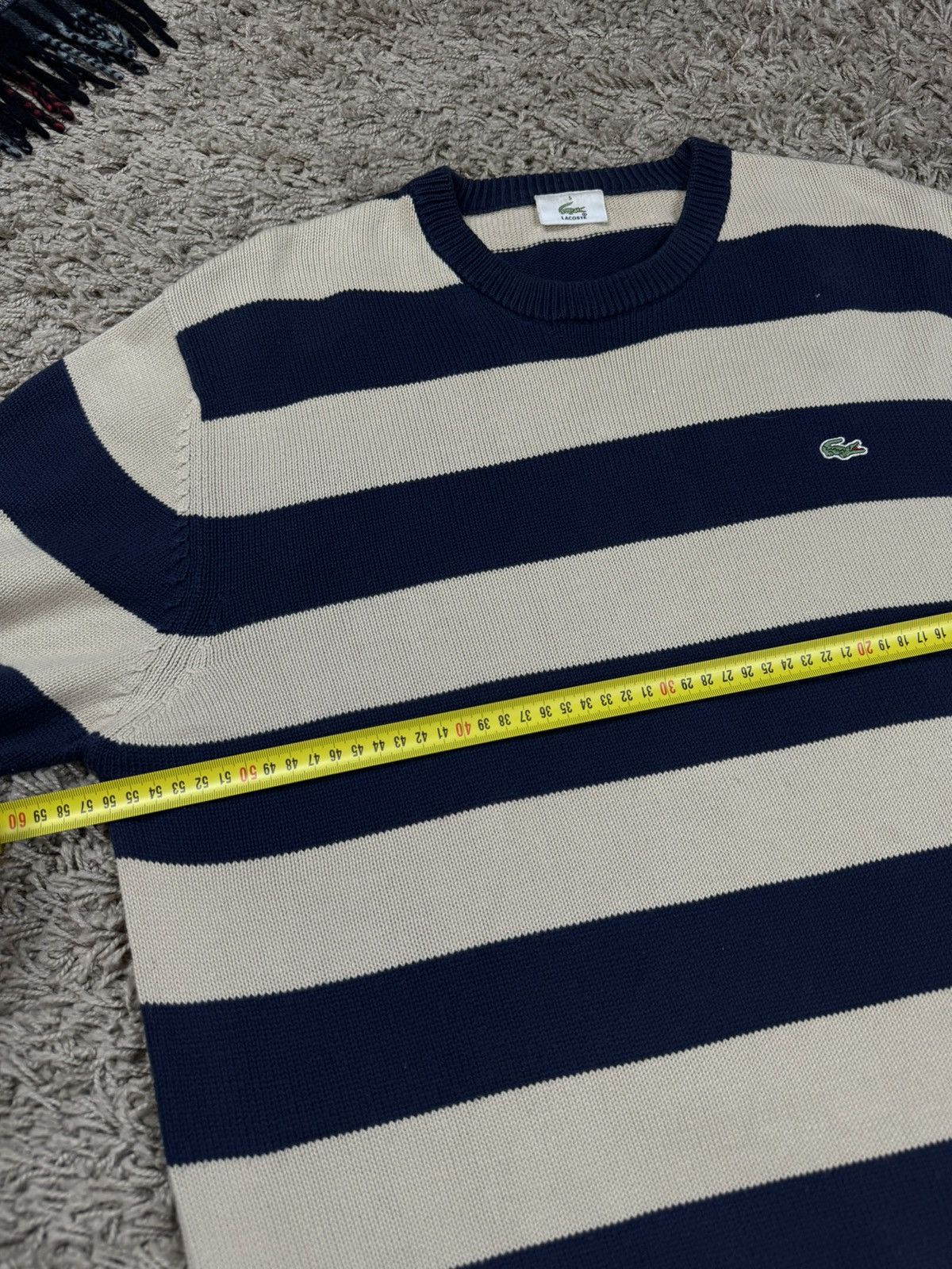 Lacoste Sweater crewneck Lacoste original old money item Size US L / EU 52-54 / 3 - 6 Thumbnail