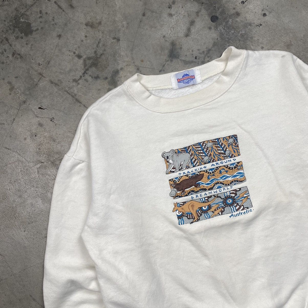 Vintage 90s Dreamworld Australia Boxy Crewneck Size M / US 6-8 / IT 42-44 - 2 Thumbnail