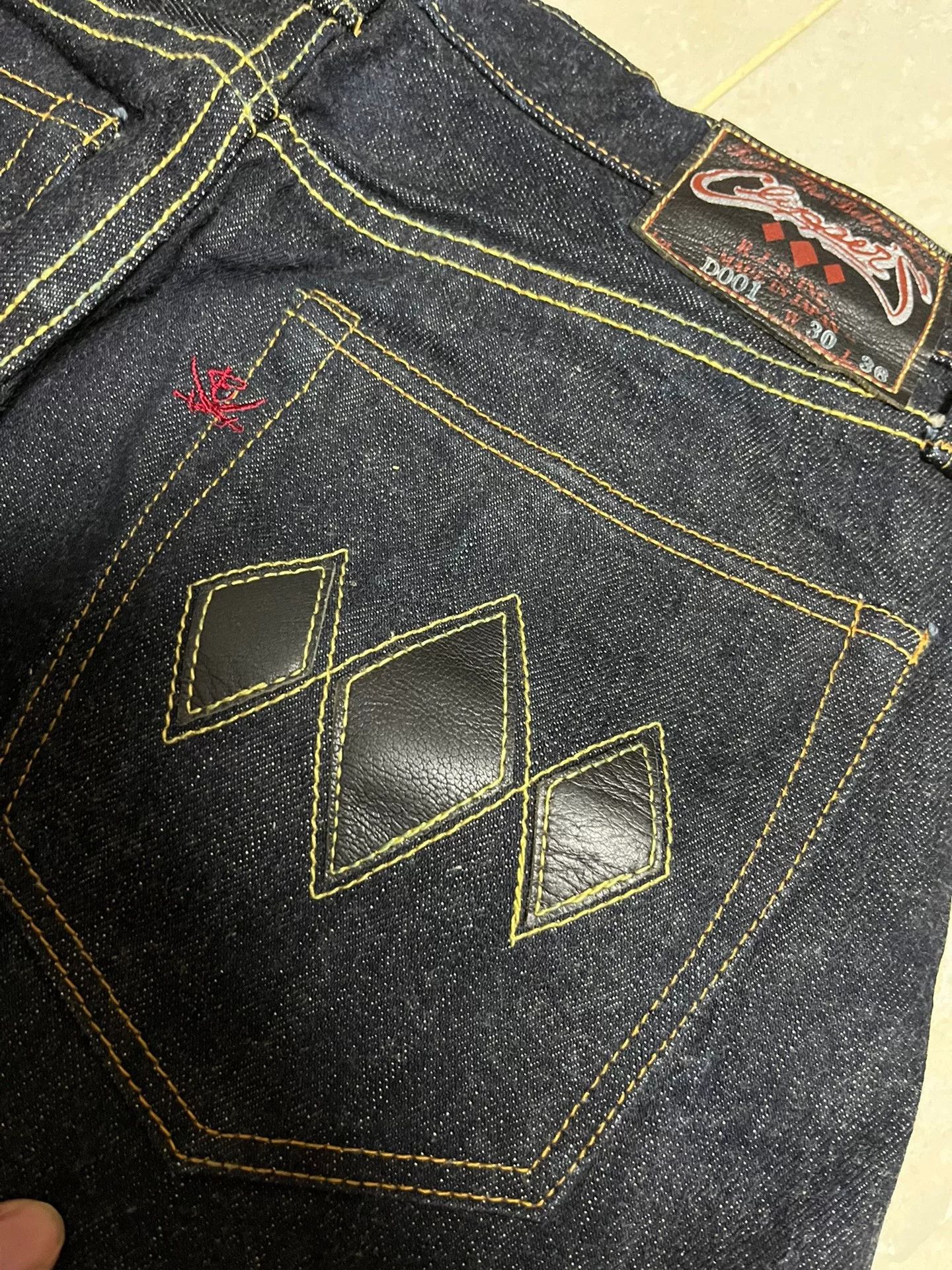 RMC Jeans Flat Head RJB D001 Denim Jeans Size US 30 / EU 46 - 1 Thumbnail