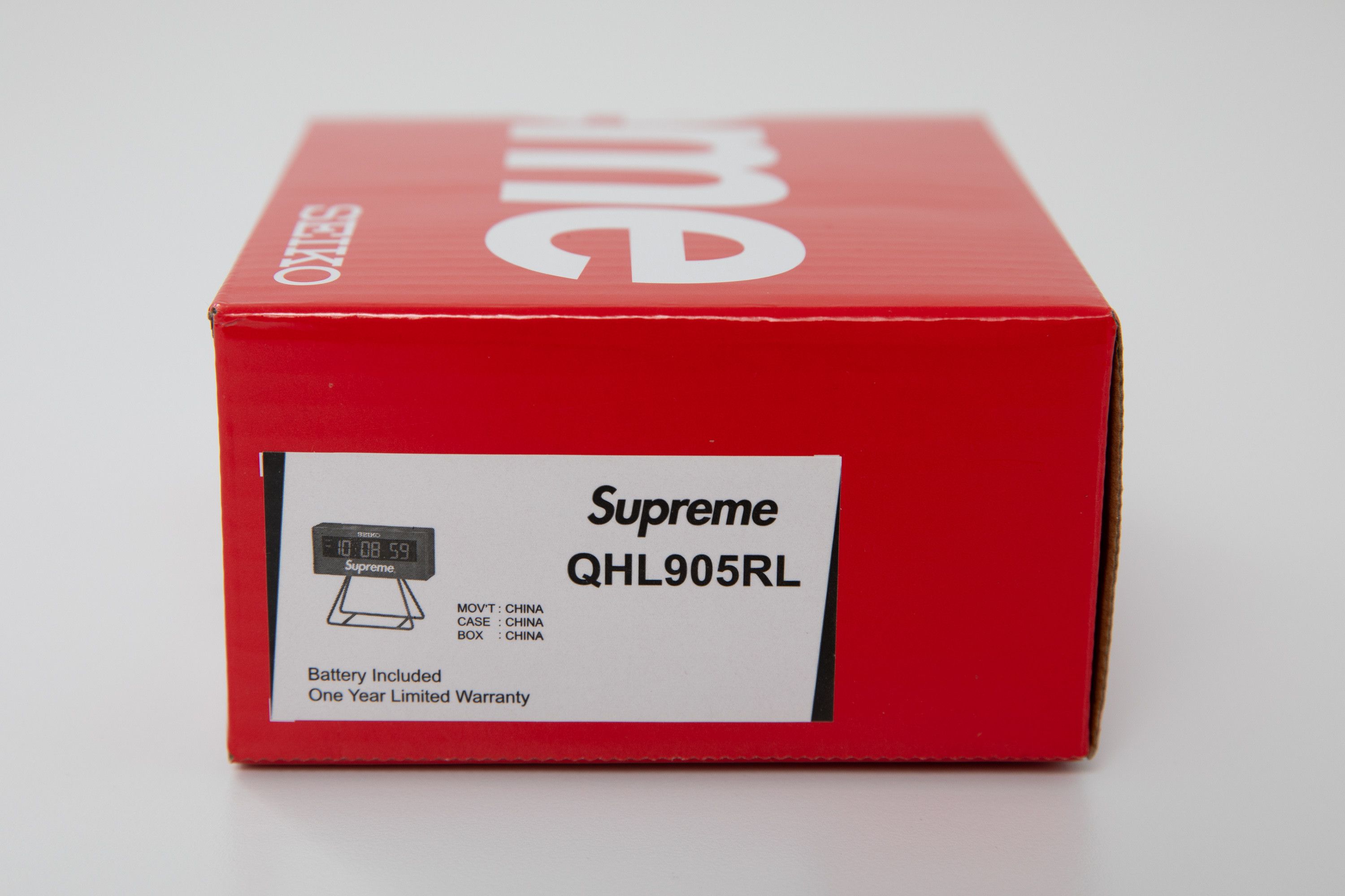 Seiko × Supreme Supreme Seiko Marathon Clock | Grailed