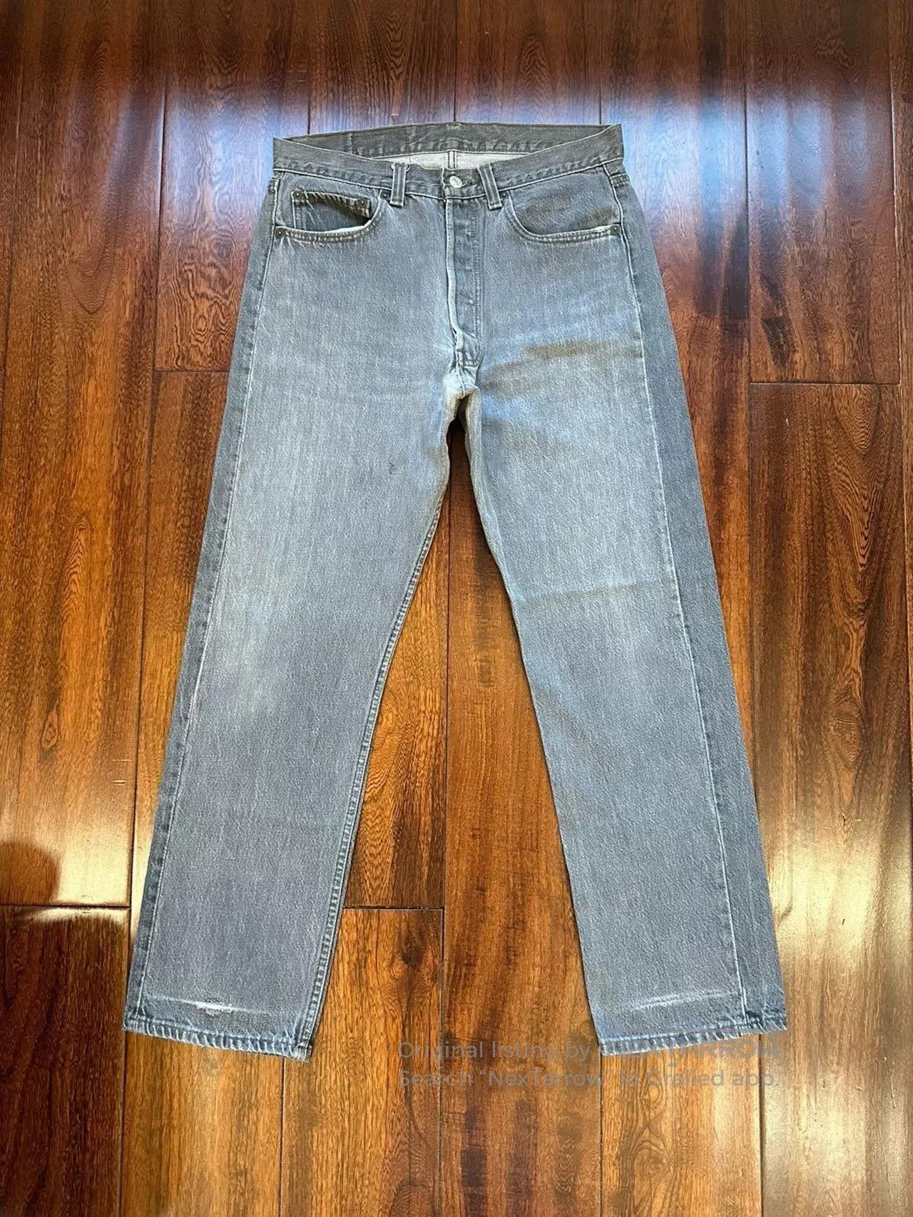 Vintage Vintage Levi's 501 80s American Jeans. Size US 28 / EU 44 - 1 Thumbnail