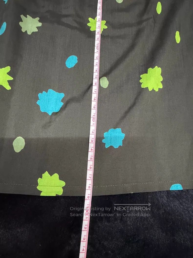 Issey Miyake Issey Miyake Irregular Floral Ruffle Dress Size M / US 6-8 / IT 42-44 - 4 Thumbnail