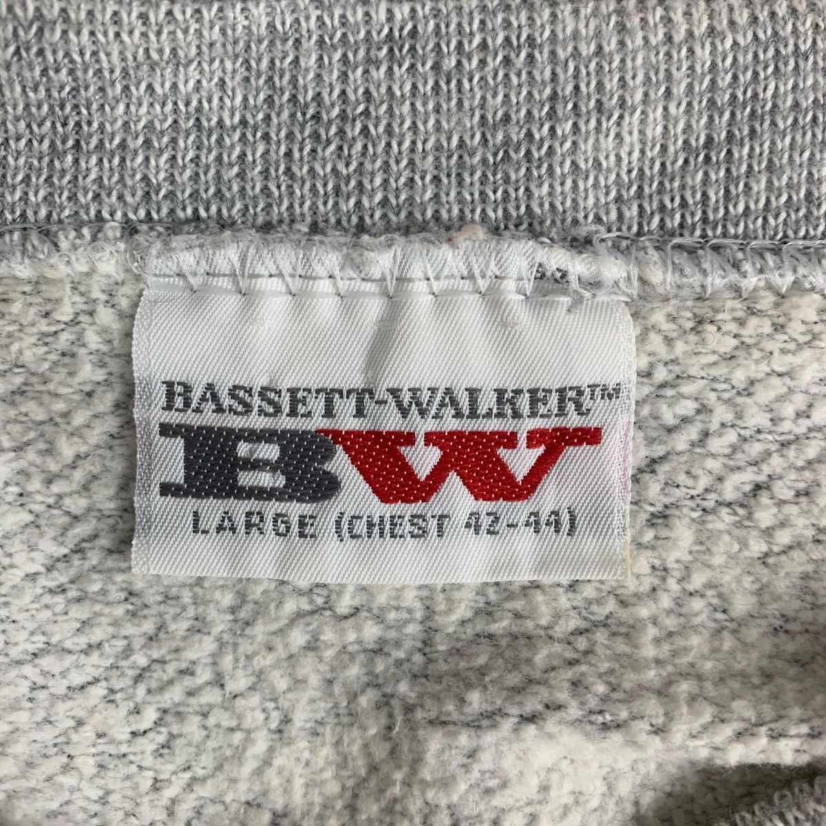 Vintage Vintage Bassett-Walker BW Made in USA Streetwear Sweatshirt Size US M / EU 48-50 / 2 - 10 Thumbnail