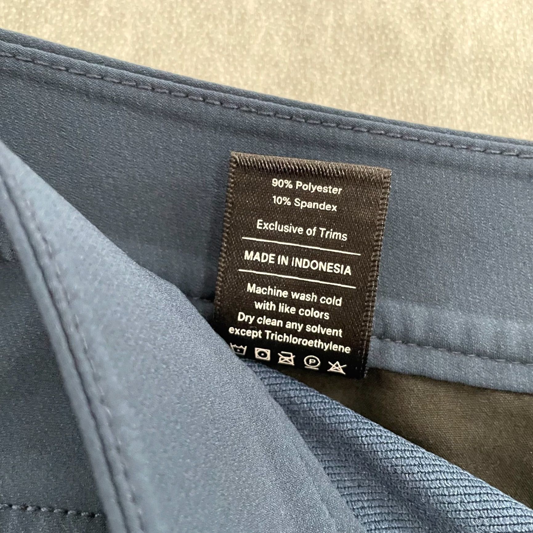 Vintage Public Rec Pants Men 5-Pocket Chino Straight Leg Workday Pants 32 Blue Regular Mens Size US 32 / EU 48 - 7 Thumbnail