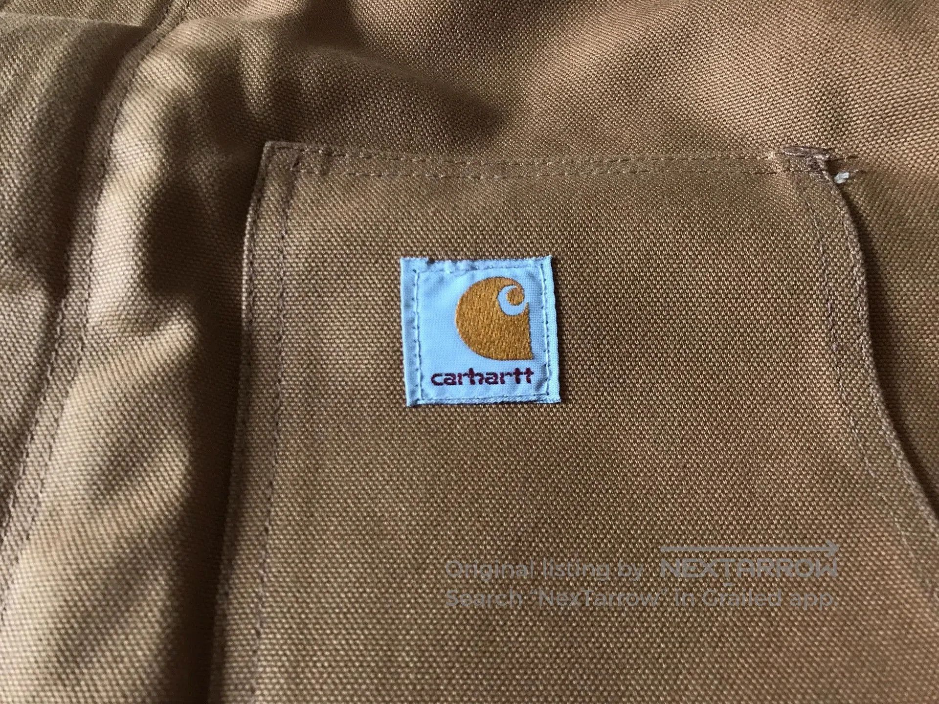Carhartt Carhartt J002 Brown Canvas Work Jacket. Size US L / EU 52-54 / 3 - 6 Thumbnail