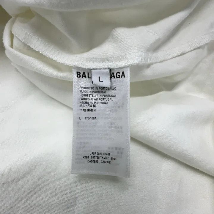 Balenciaga Balenciaga Balenciaga x NASA Unisex White TShirt -2507 Size US L / EU 52-54 / 3 - 3 Thumbnail