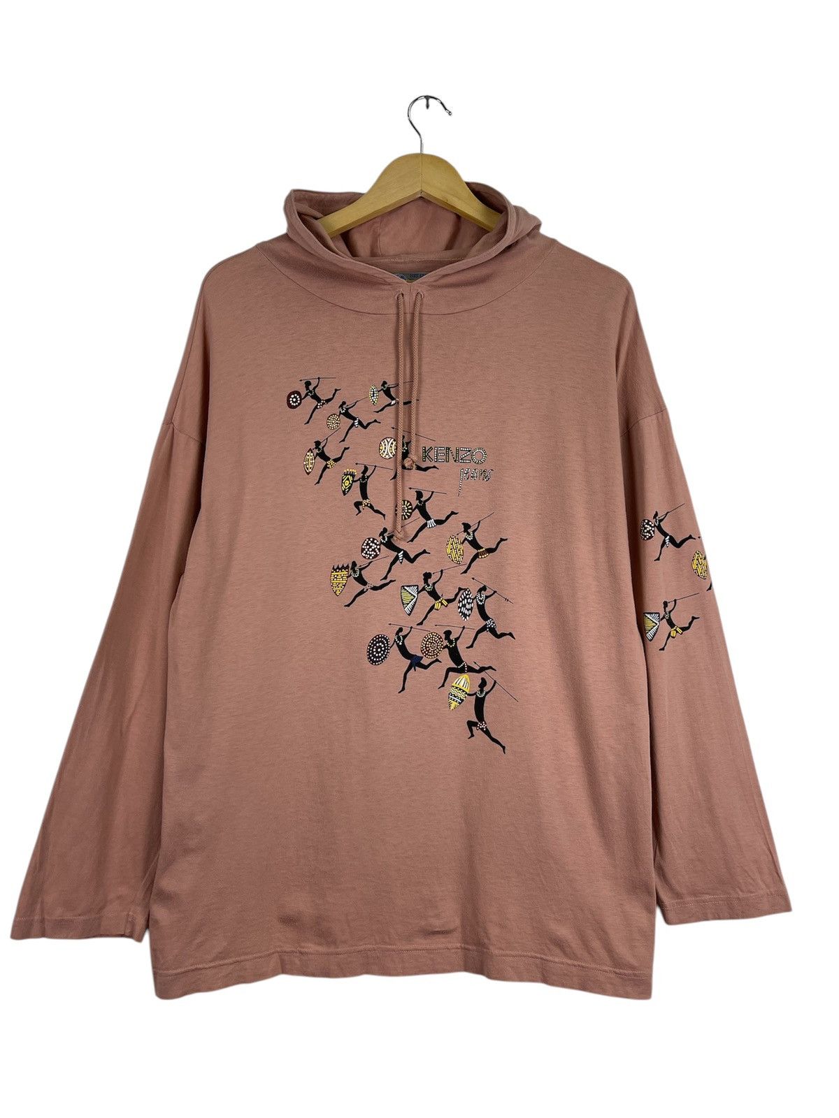 Kenzo Vintage Kenzo Hoodies Shirt Size US S / EU 44-46 / 1 - 1 Thumbnail