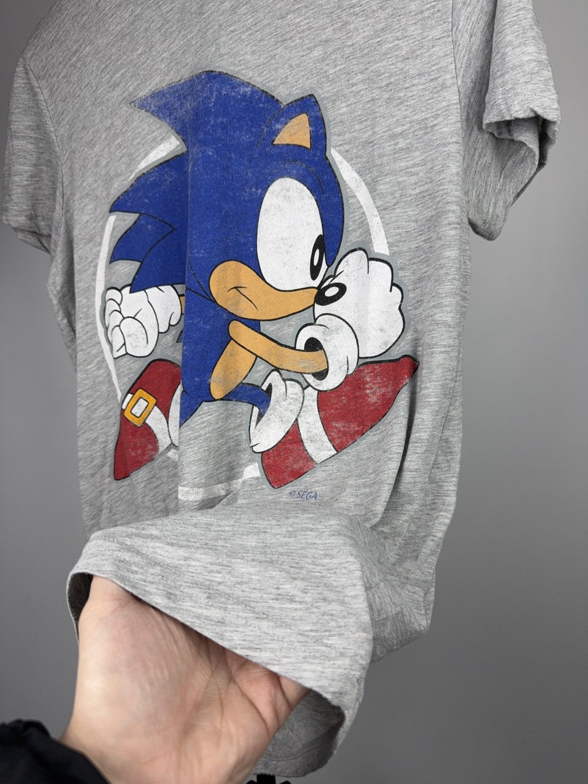 Vintage 2010s Sonic the Hedgehog Sega Graphic T-Shirt Grey Size M Size US M / EU 48-50 / 2 - 5 Thumbnail