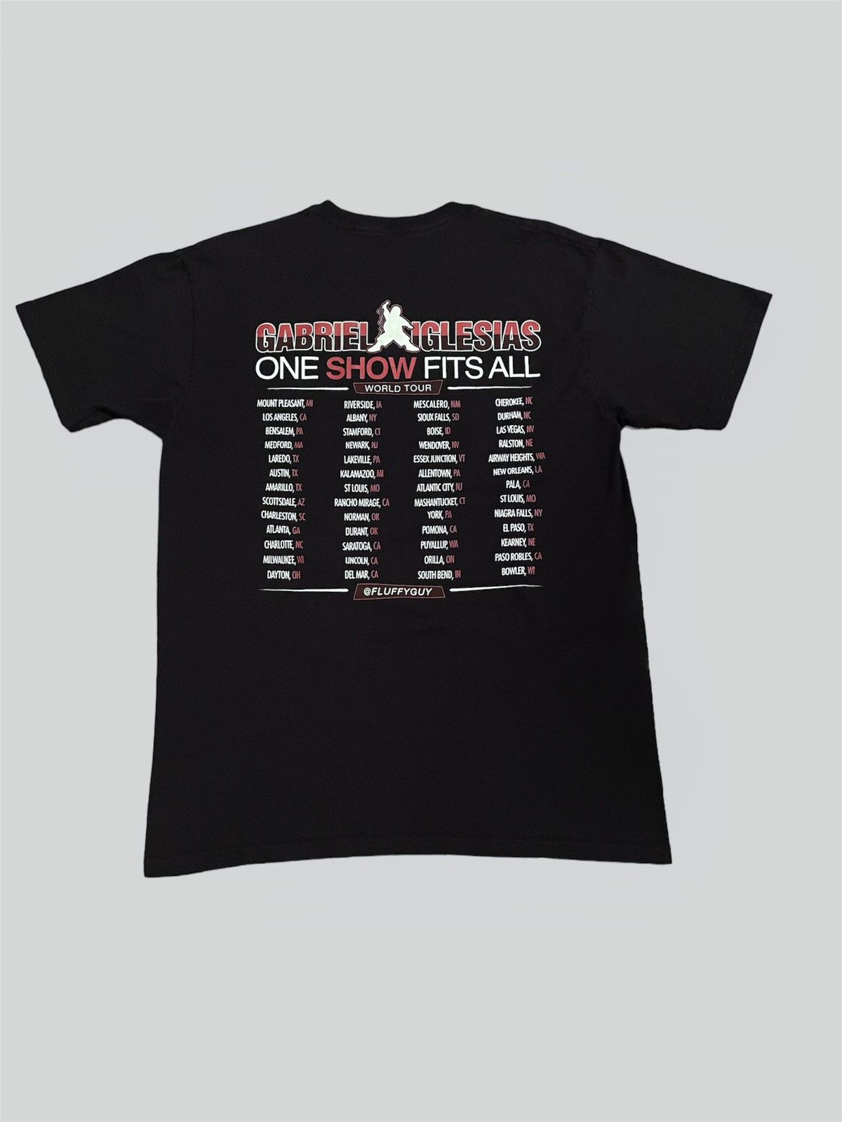 Other Gabriel Iglesias One Show Fits All 2018 Tour T-shirt Size L Size US L / EU 52-54 / 3 - 2 Thumbnail