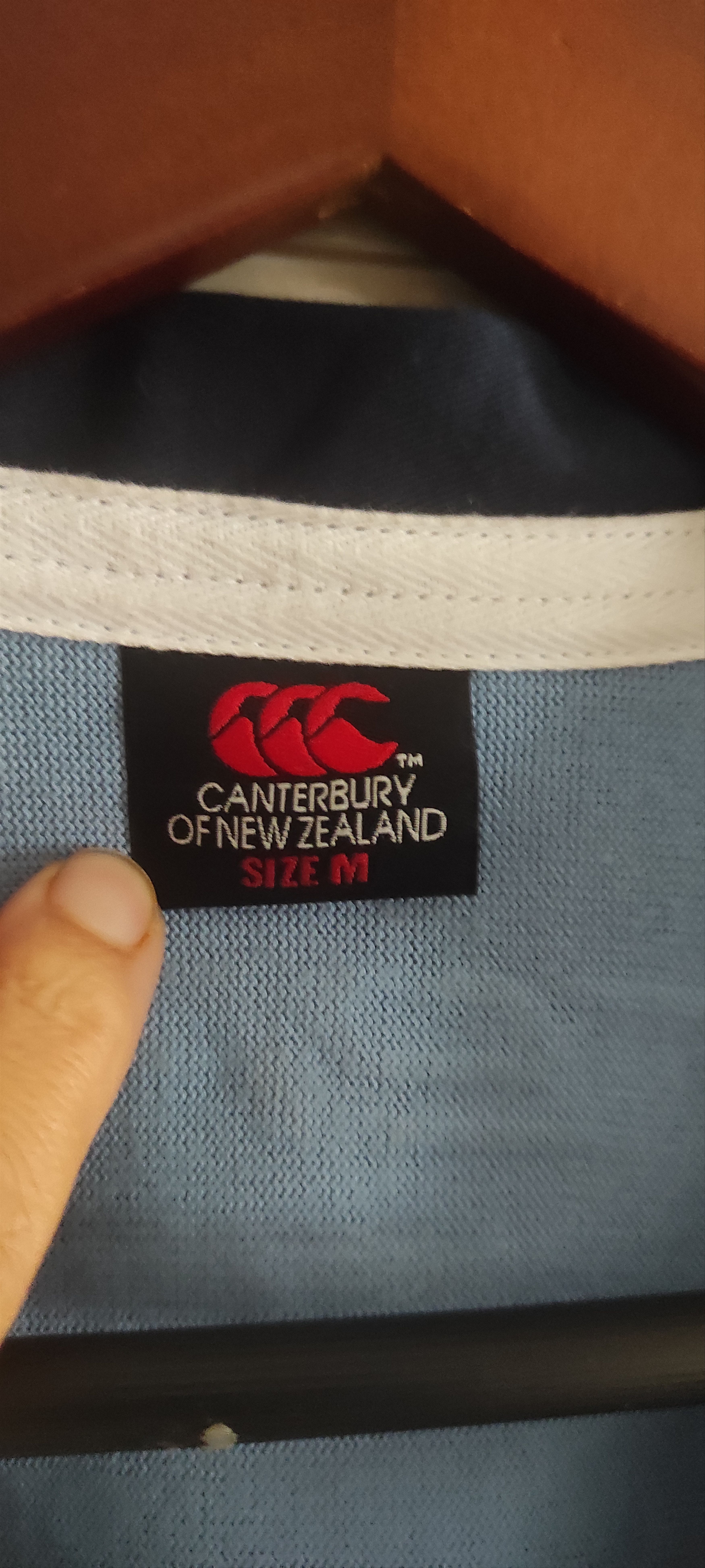 Canterbury of New Zealand Canterbury Of New Zealand Cardiff Blues Rugby Union Jersey Size US L / EU 52-54 / 3 - 5 Thumbnail