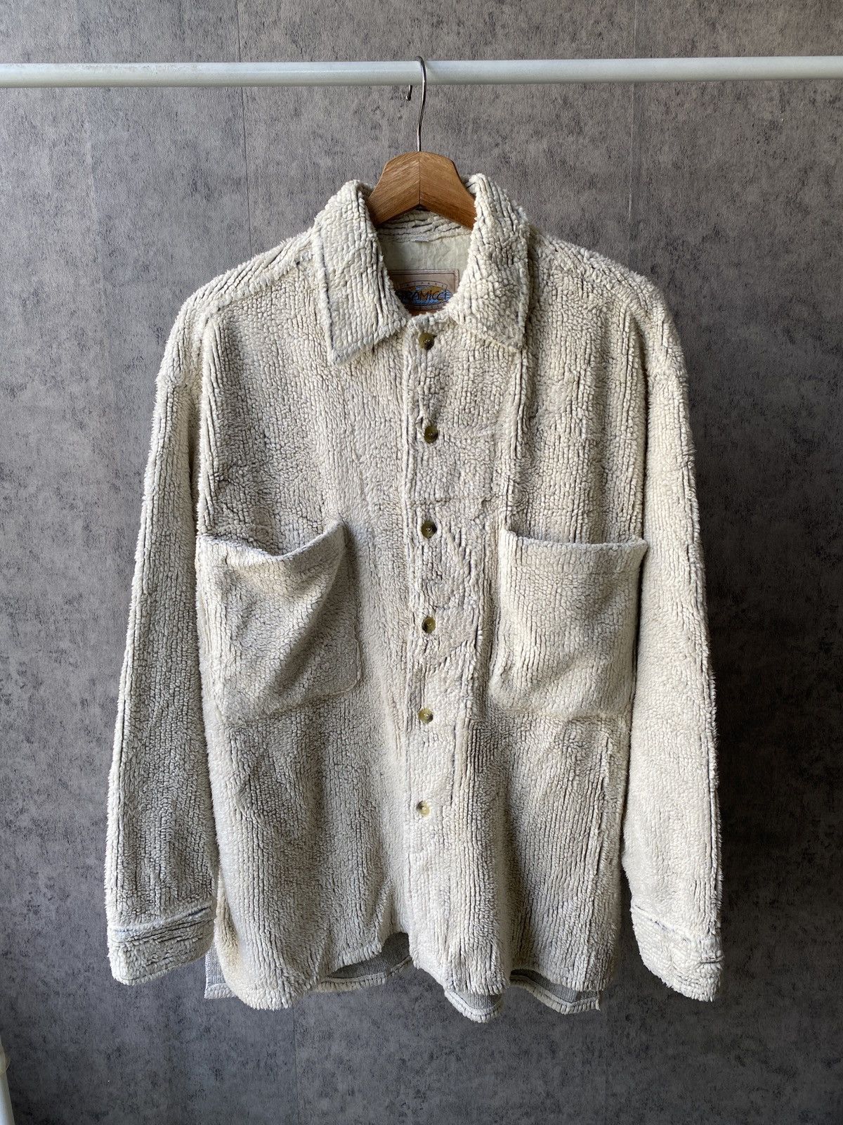 Gramicci Vintage 90s Gramici Deep Pile Design Fleece Shirt Size US M / EU 48-50 / 2 - 1 Thumbnail
