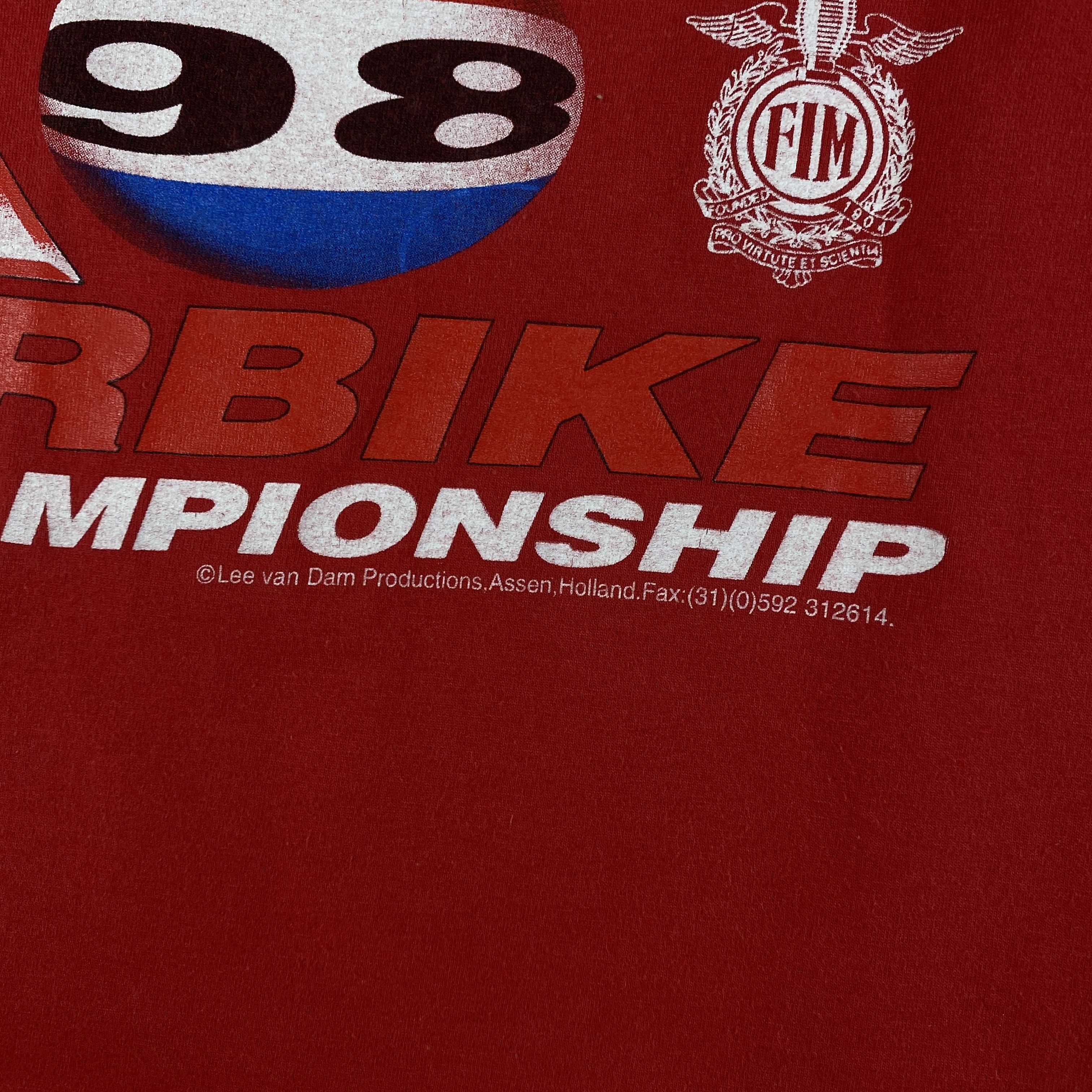 Vintage Mens Vintage T-Shirt Assen S3K Superbike 1998 SIze L Size US M / EU 48-50 / 2 - 5 Thumbnail