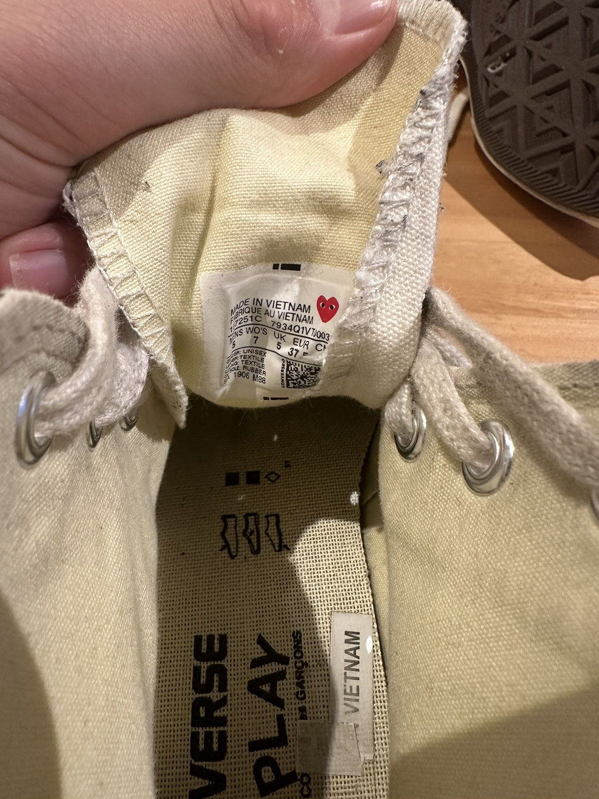 CDG by Comme des Garcons × Converse CDG x Converse Polka Dot High Tops Size US 7 / IT 37 - 6 Thumbnail