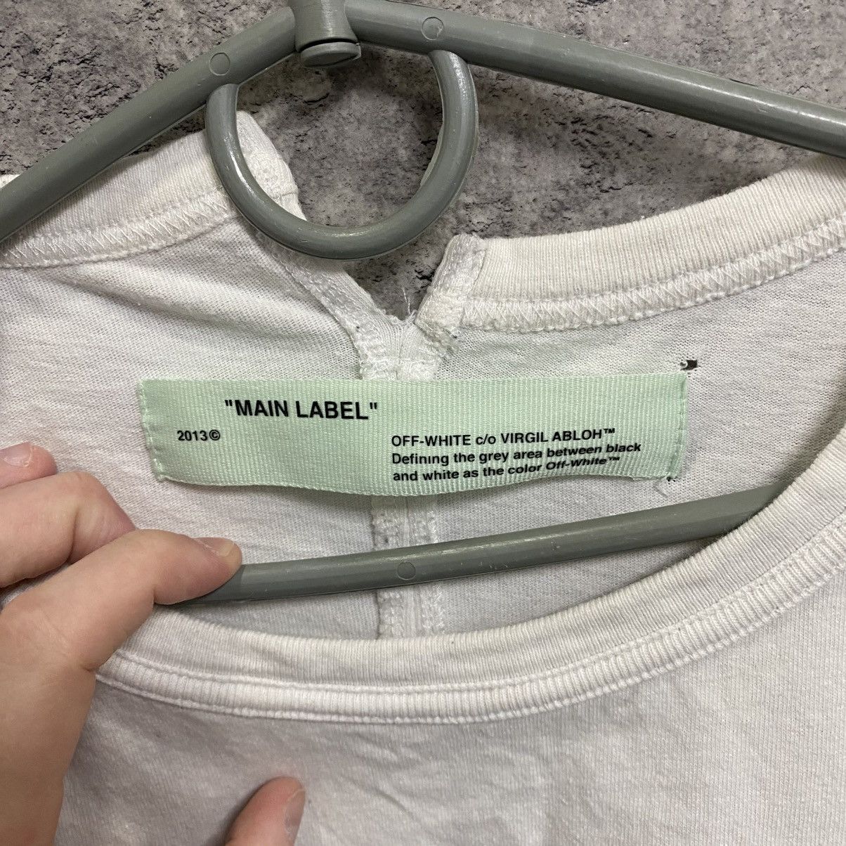 Off-White OFF WHITE Temperature Map Spliced T-Shirt Size US M / EU 48-50 / 2 - 21 Thumbnail