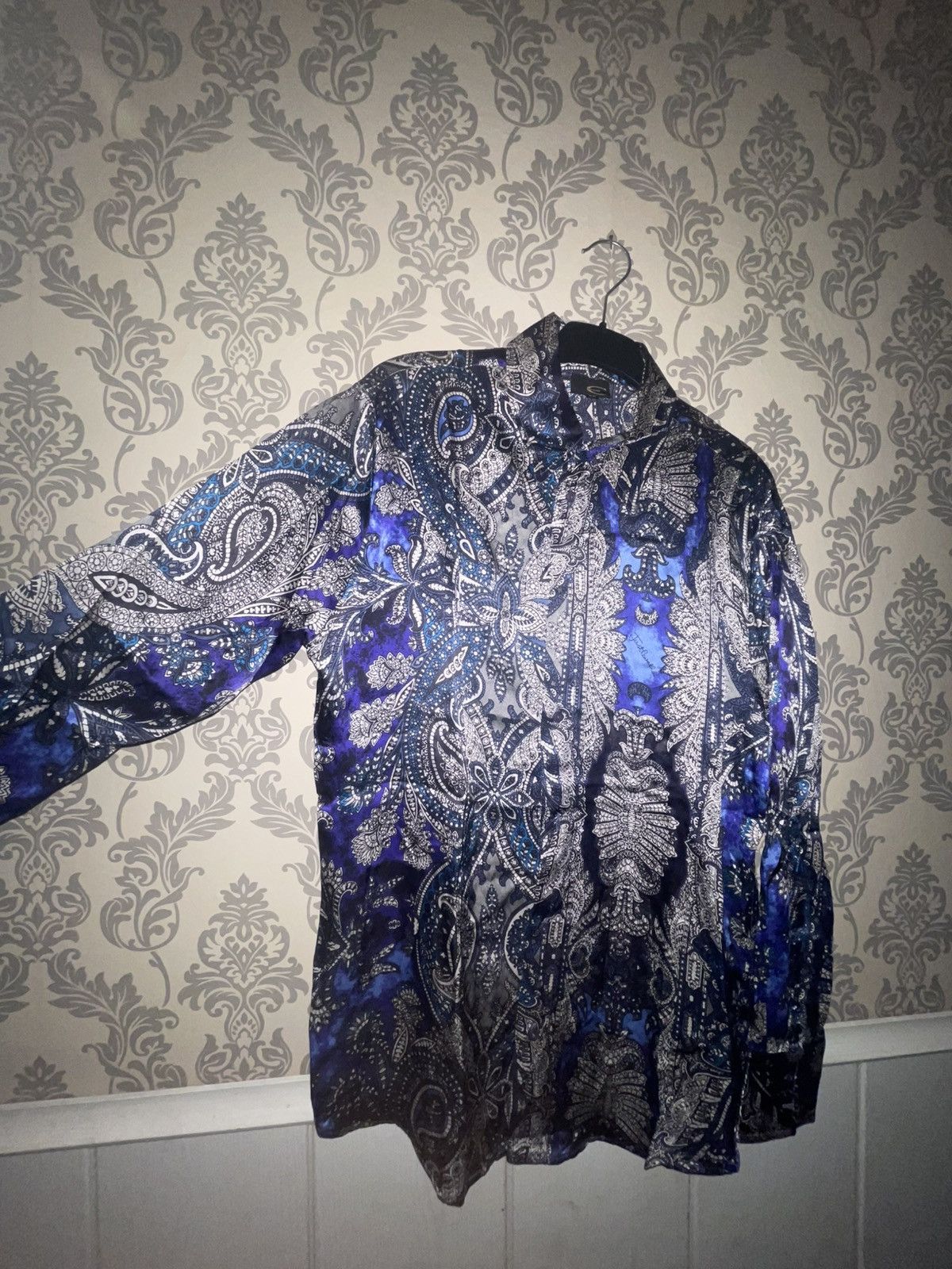 Just Cavalli Rare Vintage Roberto Cavalli Archive Silk Shirt Size US M / EU 48-50 / 2 - 4 Thumbnail