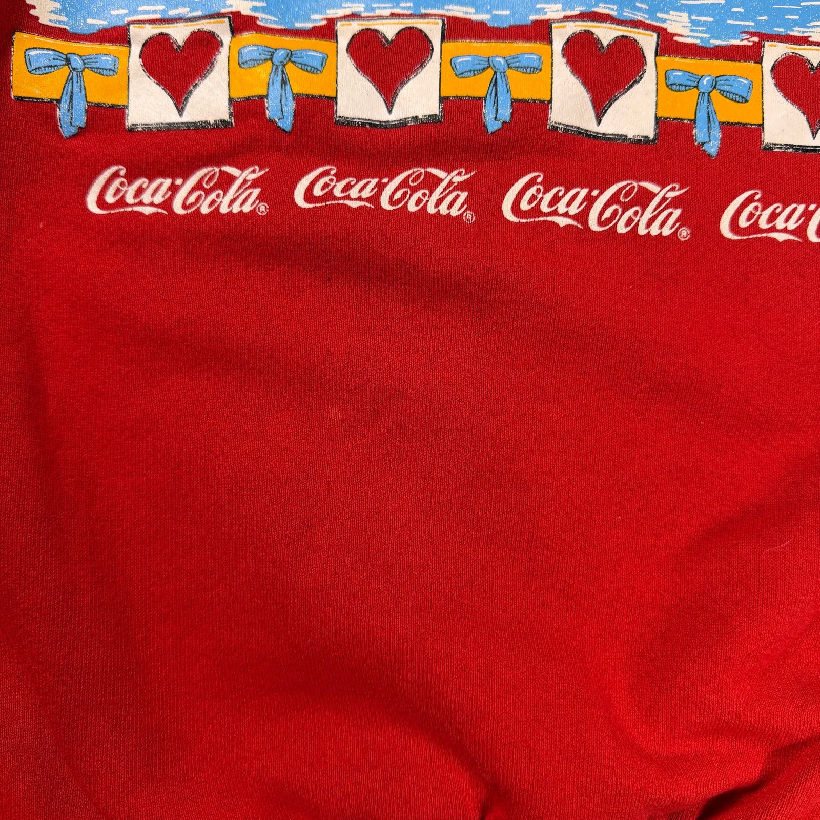 Fruit Of The Loom Fruit of the Loom Coca-Cola Red Graphic Sweatshirt M Size US M / EU 48-50 / 2 - 6 Thumbnail