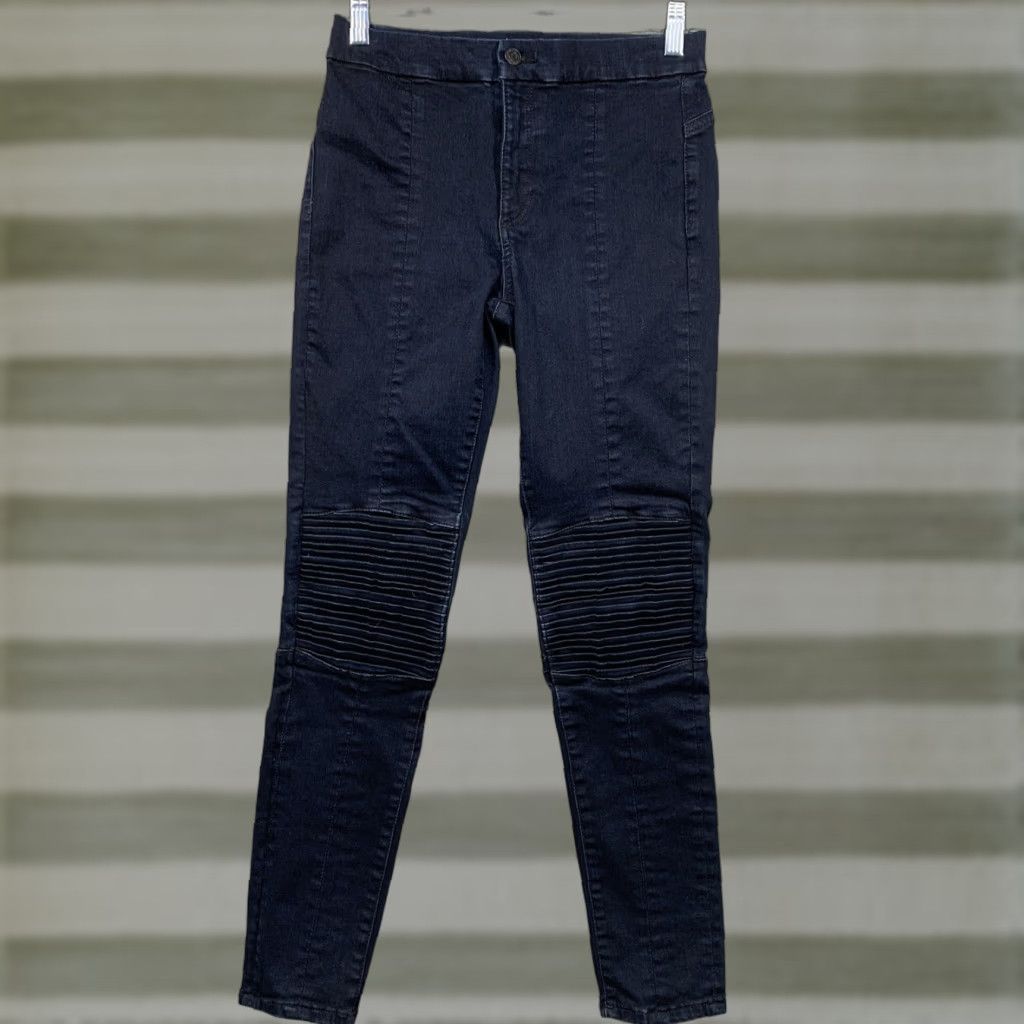 Gap Gap Jeggings Juniors Size 4R Dark Blue True Skinny Denim Jeans High Rise Stretch Size 27" / US 4 / IT 40 - 1 Thumbnail