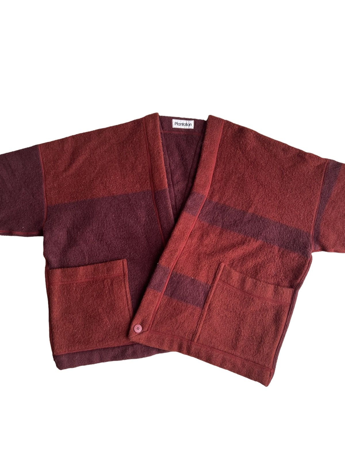 Issey Miyake Exotic Exprimental 80s Issey Miyake Thick Wool Sanjuro Coats Size US XL / EU 56 / 4 - 3 Thumbnail