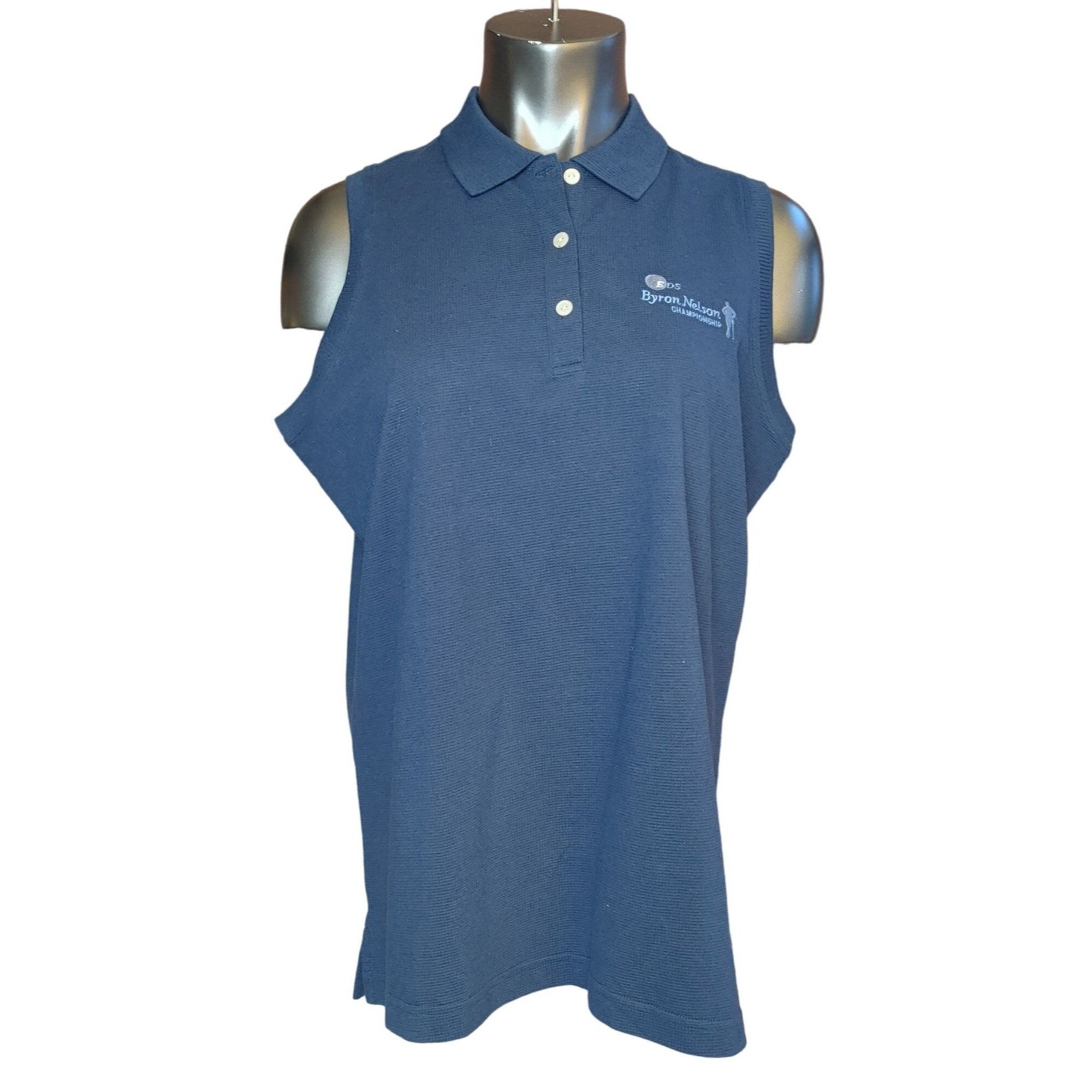 Antigua NWT Antigua Women EDS Byron Nelson Championship Navy Blue Sl Size L / US 10 / IT 46 - 1 Thumbnail