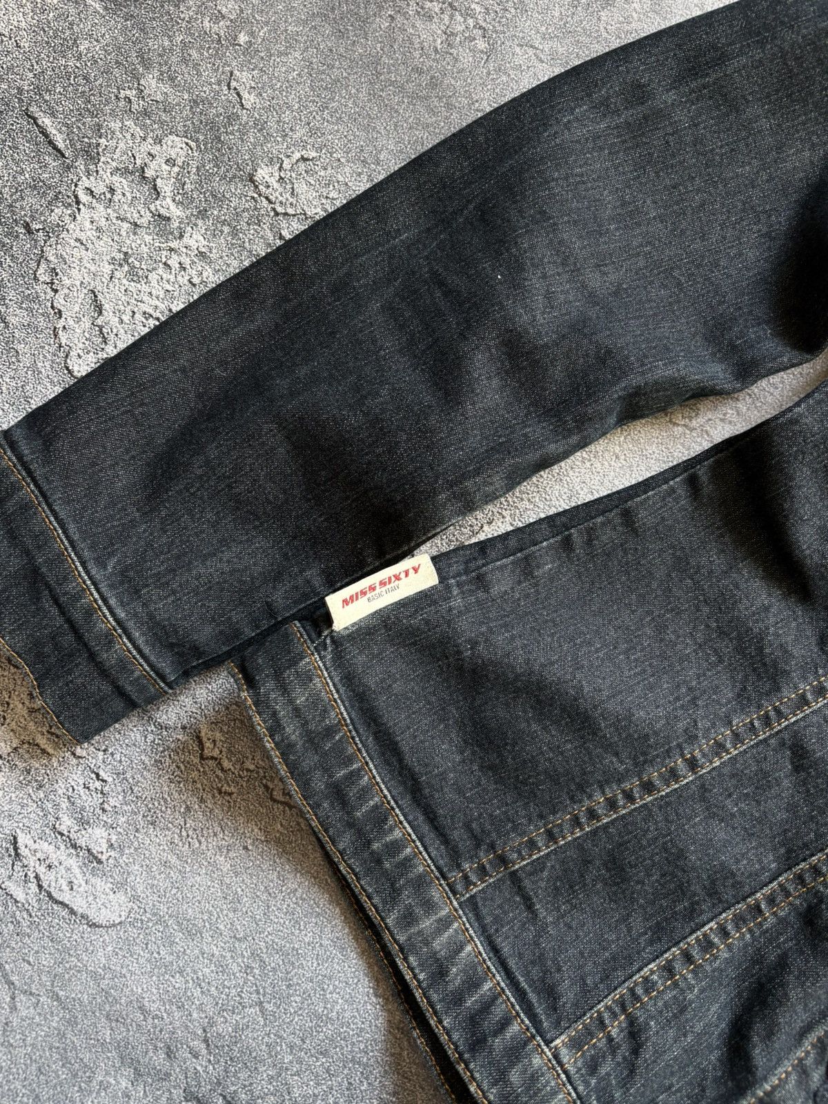 Miss Sixty Crazy Vintage Miss Sixty Luxury Y2K Dark Wash Denim Jacket Size S / US 4 / IT 40 - 5 Thumbnail
