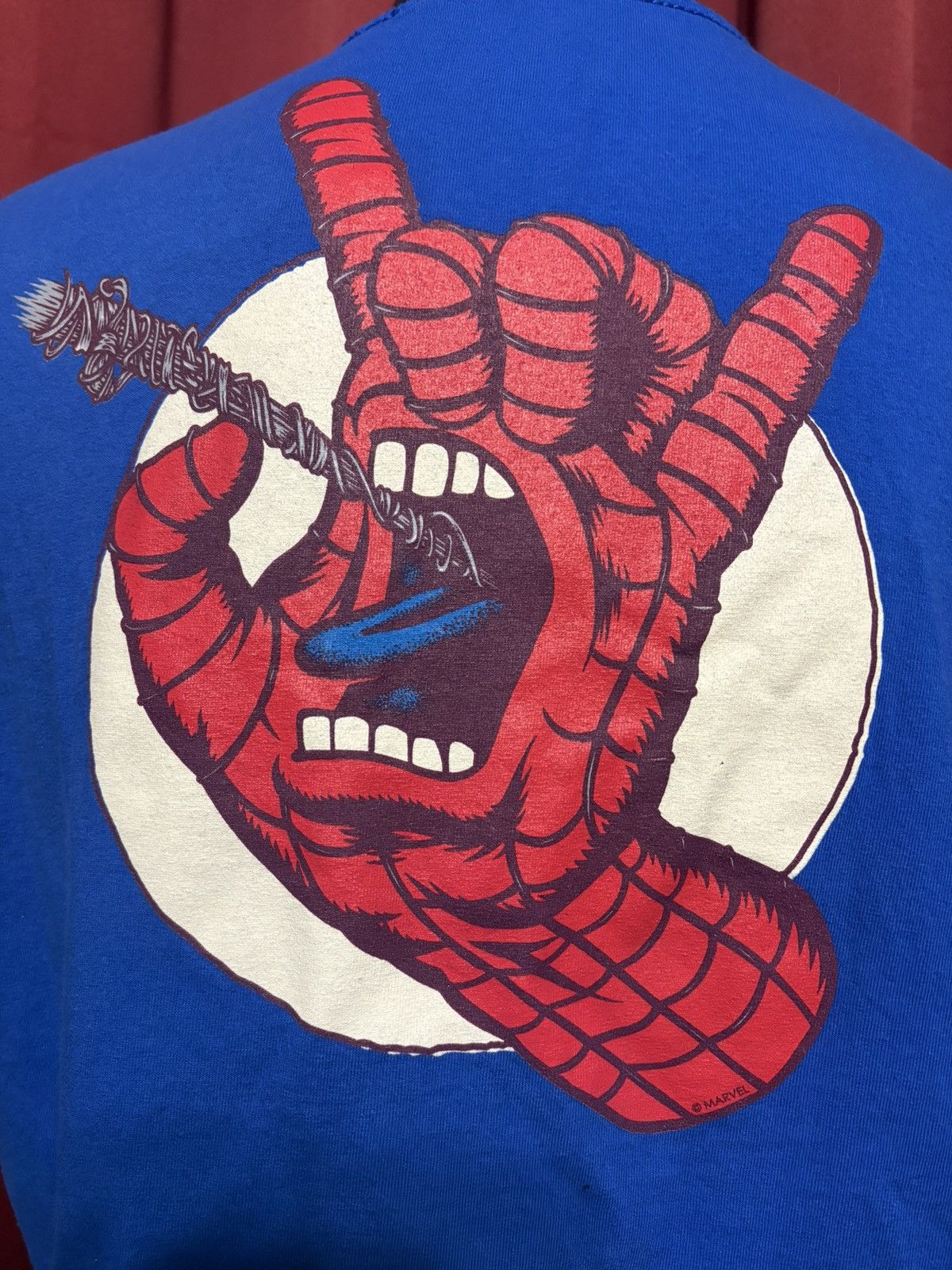 Marvel Comics Marvel x Santa Cruz Screaming Hand Spiderman Tshirt Grail Size US XL / EU 56 / 4 - 4 Thumbnail