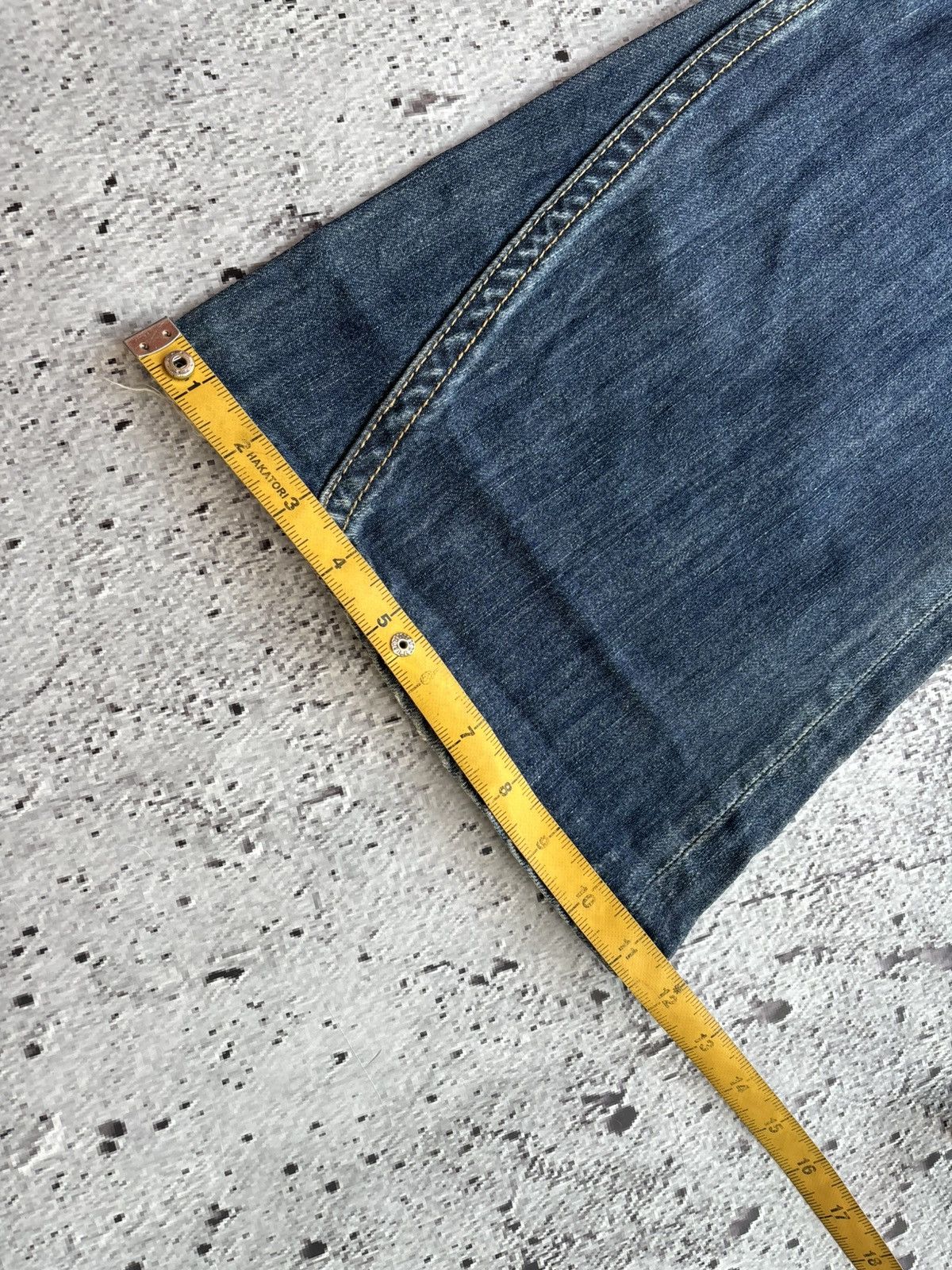 Hysteric Glamour 2000's wide leg Layla rose denim baggy style Size US 28 / EU 44 - 14 Thumbnail