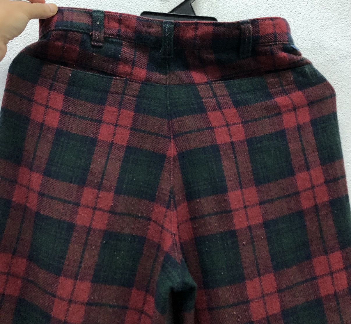 Vintage Sedgefield Tartan Wool Blend Pants