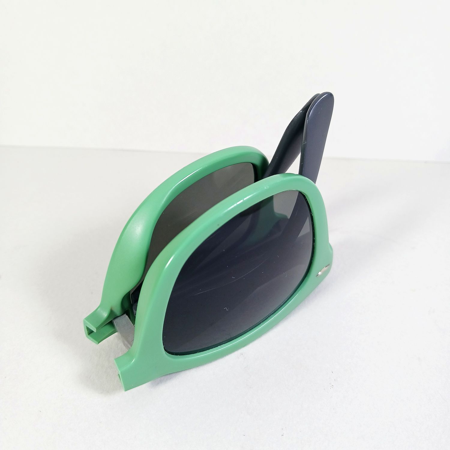 RayBan Ray Ban RB4105 Green/Gray Folding Wayfarer Sunglasses w/Case Size ONE SIZE - 8 Thumbnail
