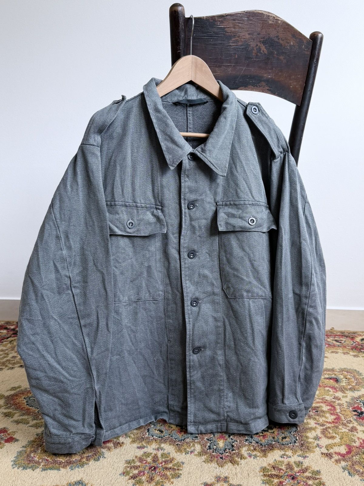 Vetra Vintage 80s Swiss Military Workwear Chore Jacket Size US XXL / EU 58 / 5 - 1 Thumbnail