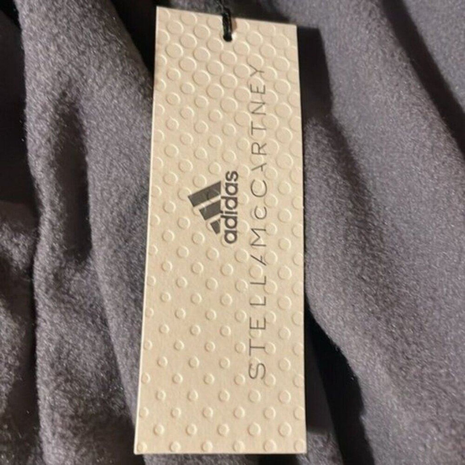 Adidas × Stella McCartney Adidas by Stella McCartney Printed fleece track jacket grey Size M / US 6-8 / IT 42-44 - 5 Thumbnail