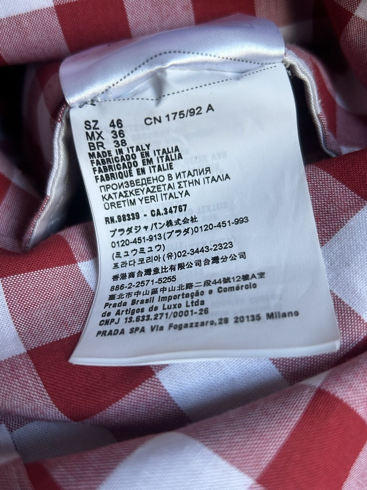 Prada PRADA RUNWAY CHECK COAT Size US S / EU 44-46 / 1 - 8 Thumbnail