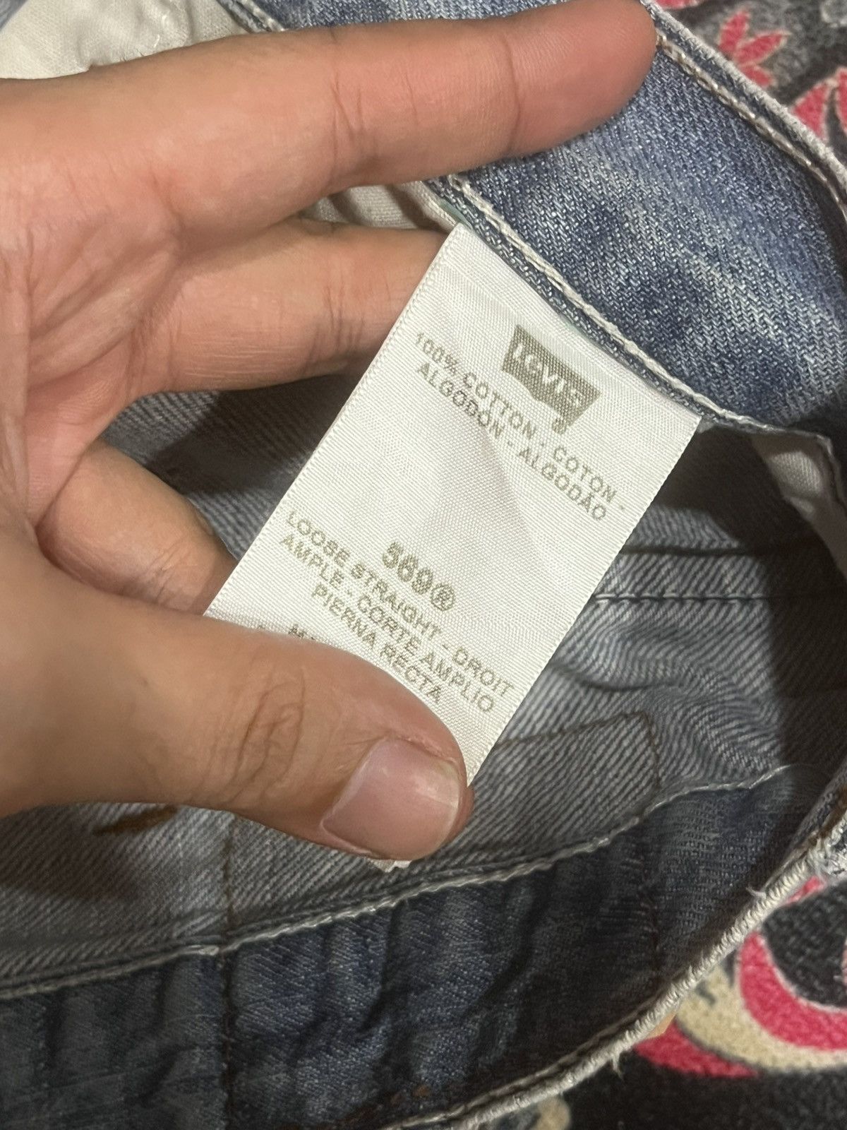 Levi's Vintage Levi’s 569 Light Rusty Blue Distressed Loose Jeans Size US 38 / EU 54 - 18 Thumbnail