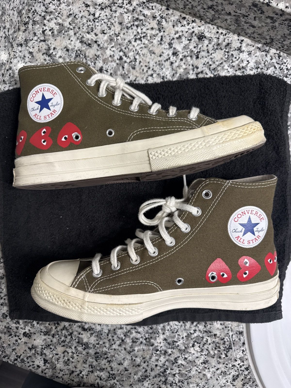 Comme des Garcons PLAY × Converse Converse CDG Size US 9 / EU 42 - 4 Thumbnail