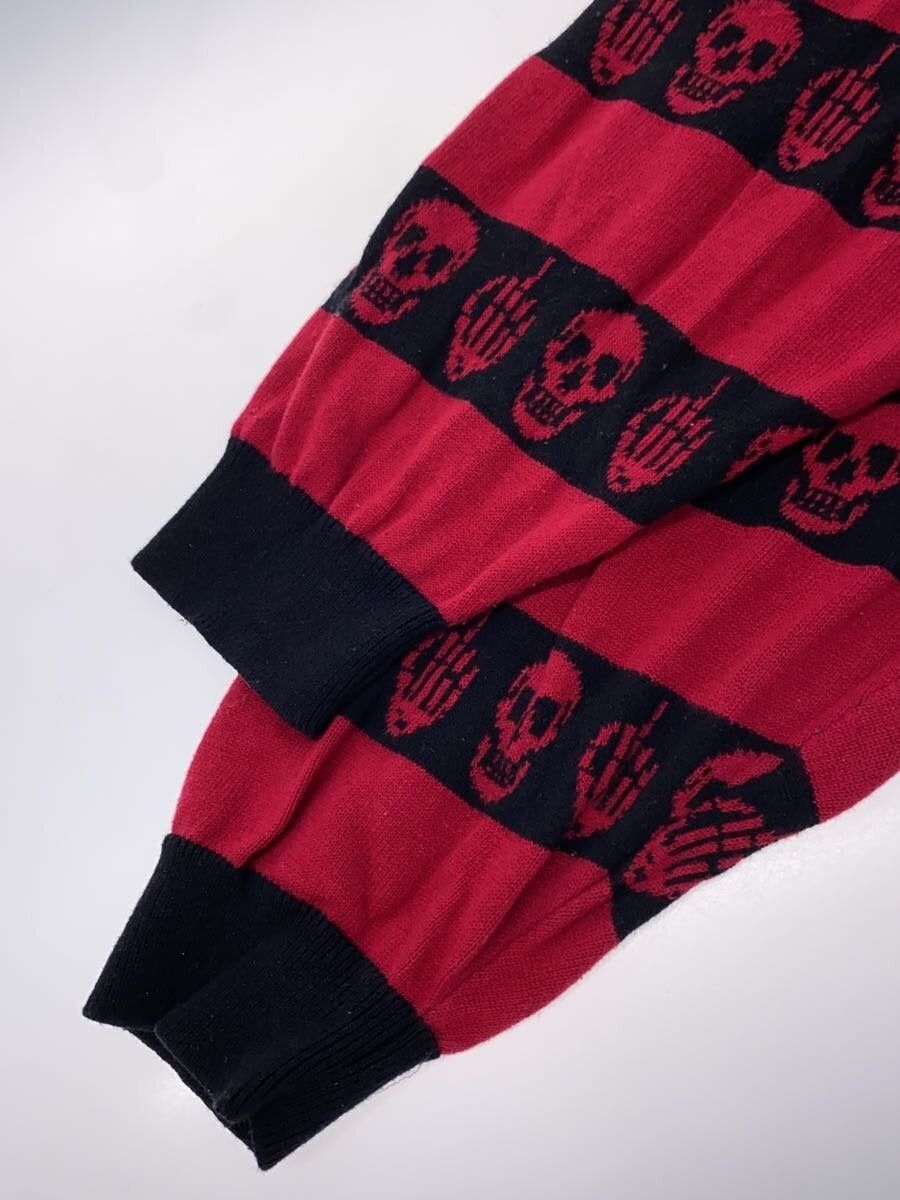 Hysteric Glamour Skull Middle Finger Wool Zip Knit Sweater Size US L / EU 52-54 / 3 - 4 Thumbnail