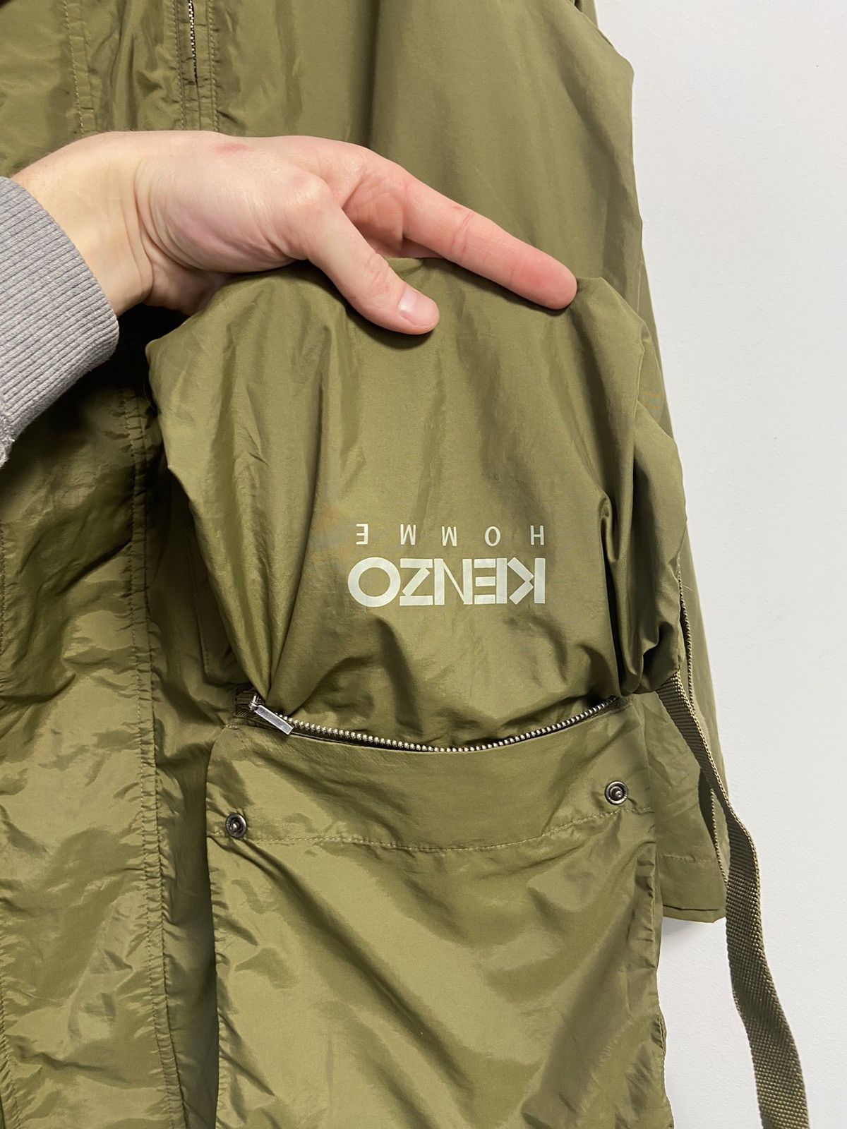Kenzo Made in Italy Kenzo Homme Green Longcoats Size US M / EU 48-50 / 2 - 10 Thumbnail