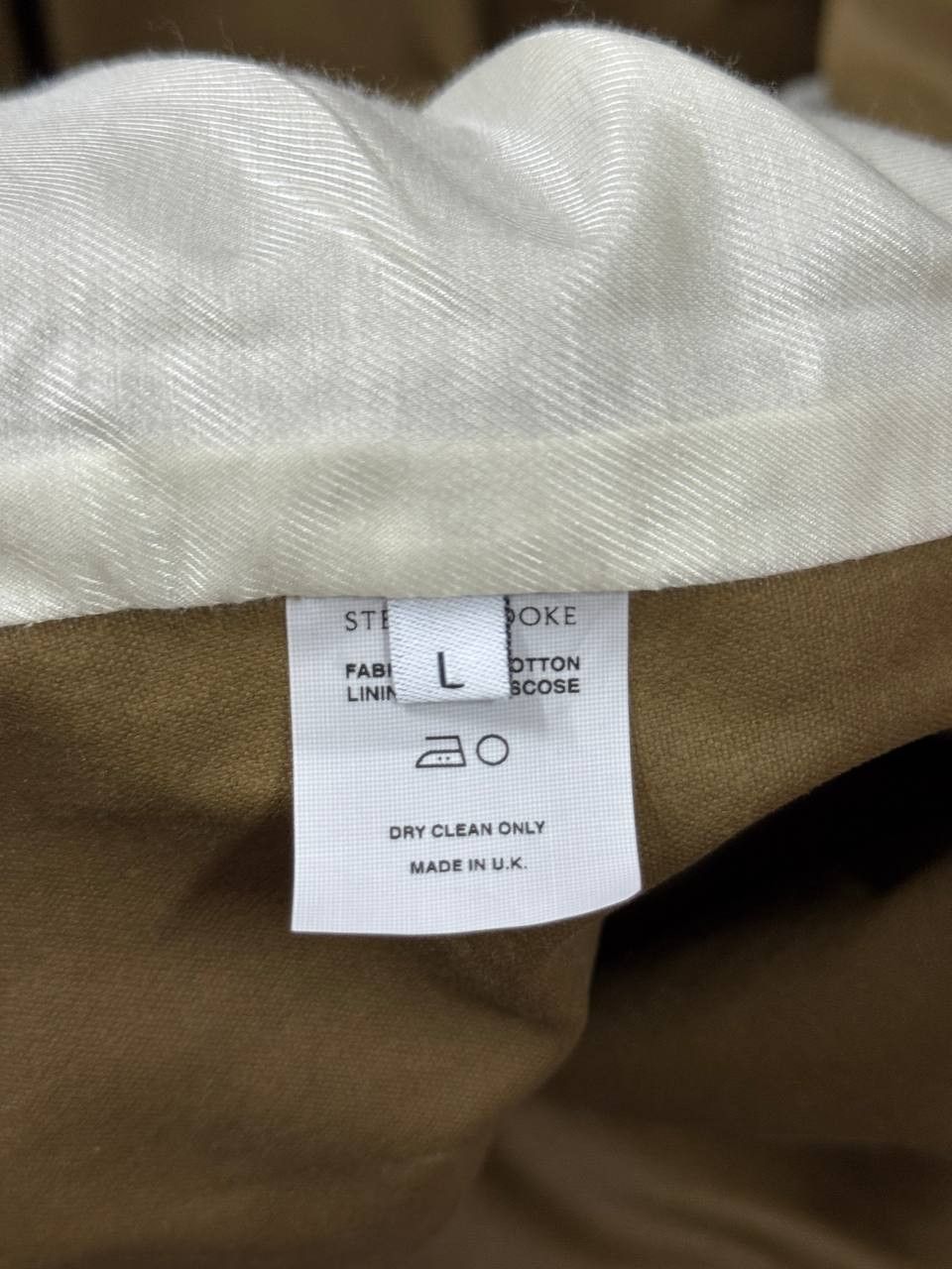 Stefan Cooke SS24 Stefan Cooke "Away" Short Waxed Coat Size US L / EU 52-54 / 3 - 7 Thumbnail