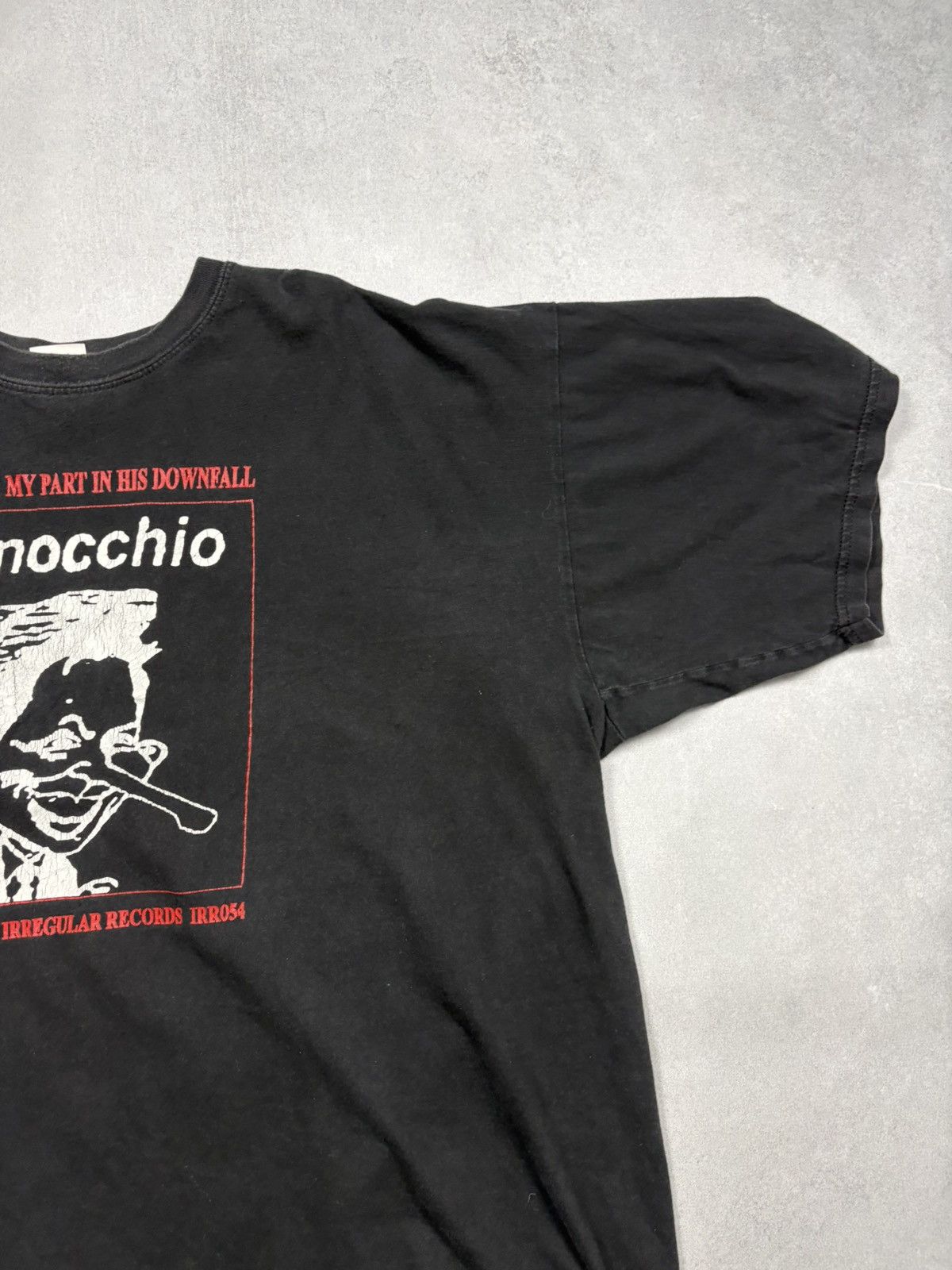 Band Tees Tony Blair Tonocchio T-Shirt Robb Johnson Irregular Records Size US XXL / EU 58 / 5 - 2 Thumbnail