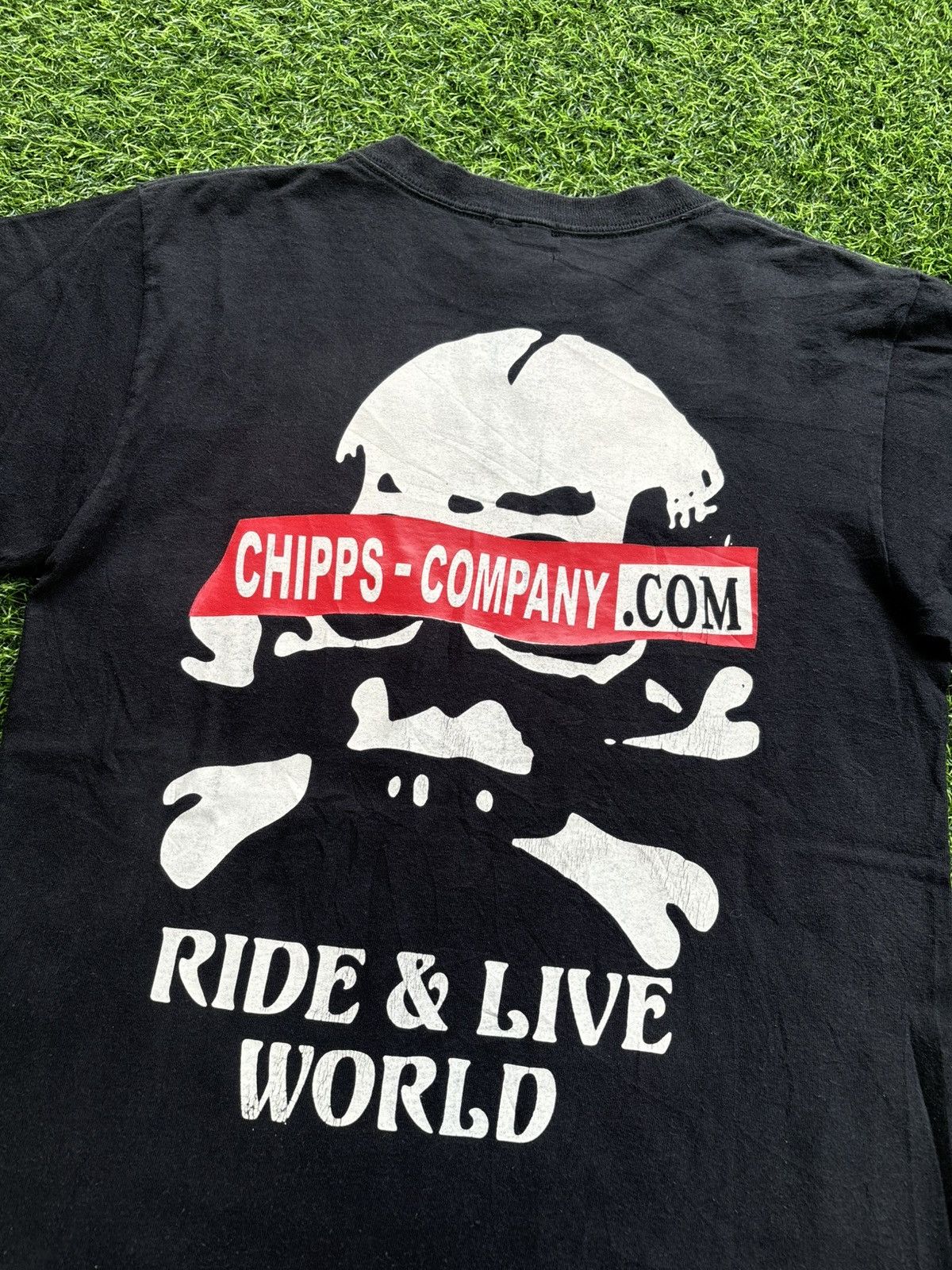 Hysteric Glamour Y2k Chipps Company Skull Tshirt Size US S / EU 44-46 / 1 - 5 Thumbnail