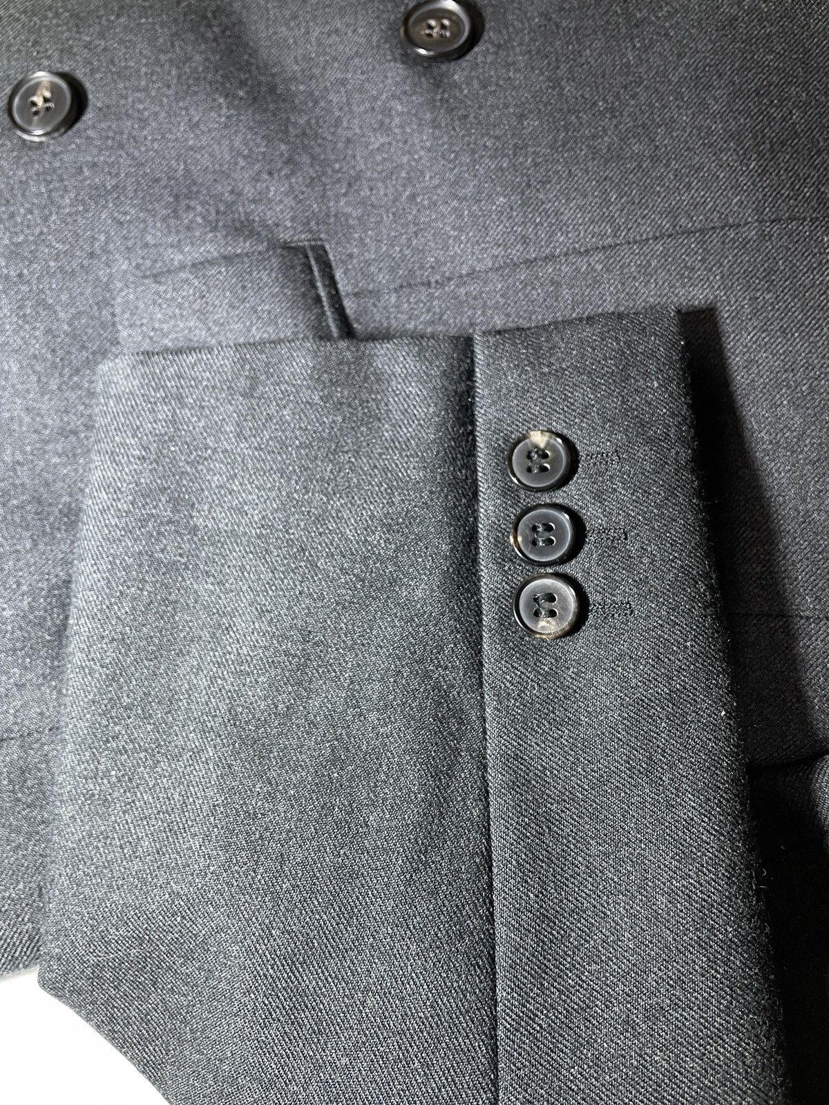 Comme des Garcons Homme Plus × Japanese Brand Comme Des Garçons Homme Plus Double Breasted Jacket Size 40R - 7 Thumbnail