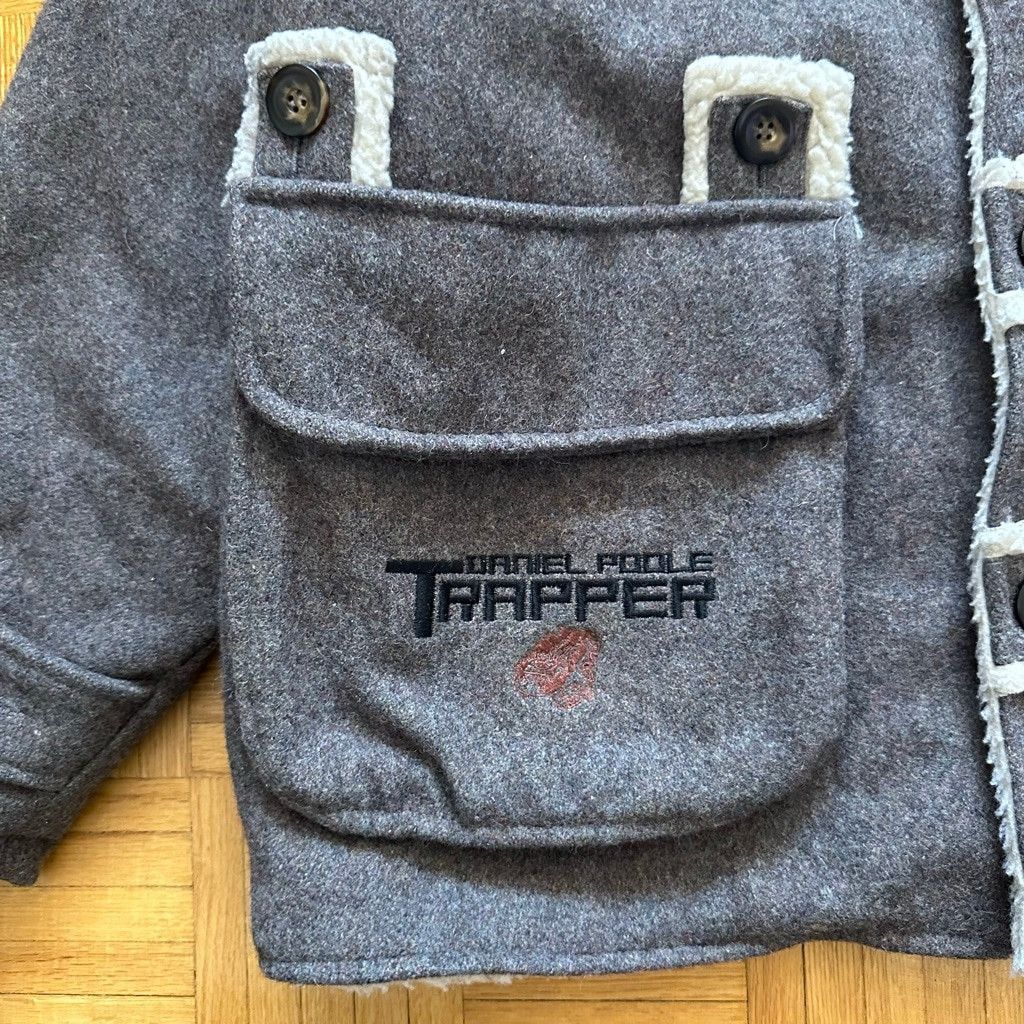 Vintage Vintage Daniel Poole Trapper Wool Sherpa Jacket Rave Jacket Size US XL / EU 56 / 4 - 6 Thumbnail