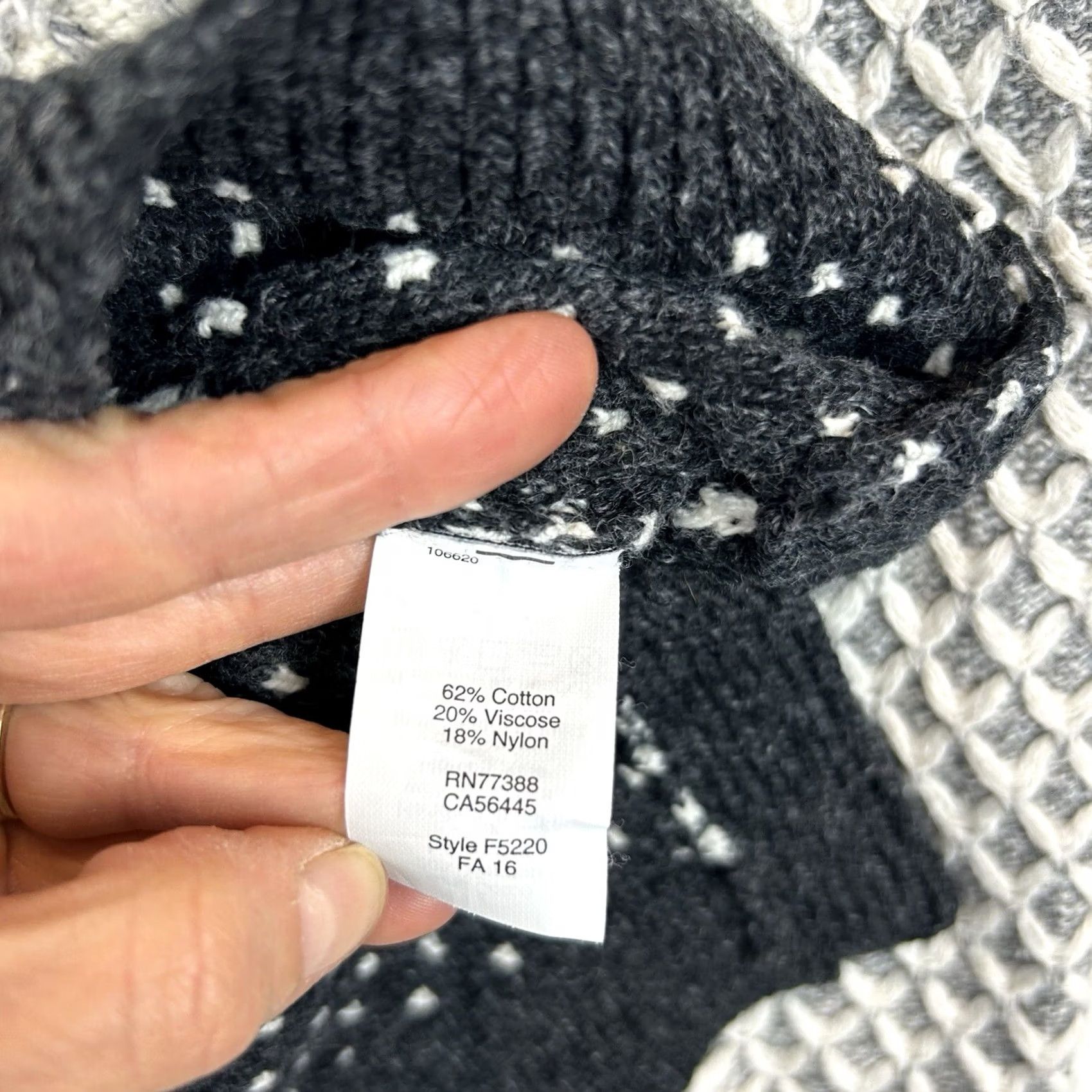 Madewell Madewell Sweater Womens XS Gray Pullover Textured Crew Casual Preppy Career Size XS / US 0-2 / IT 36-38 - 7 Thumbnail