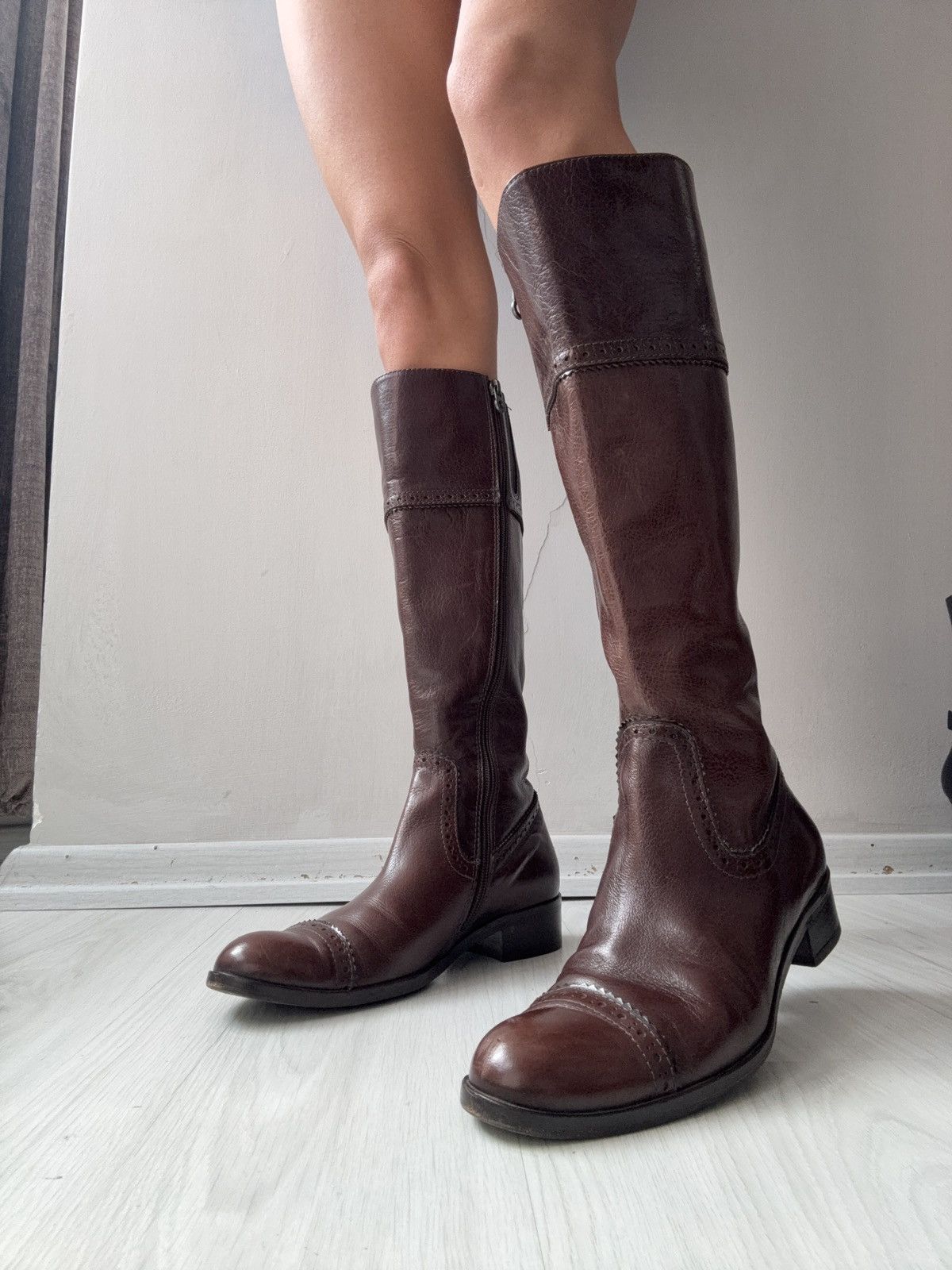 Vintage y2k leather boot Size US 7.5 / IT 37.5 - 3 Thumbnail