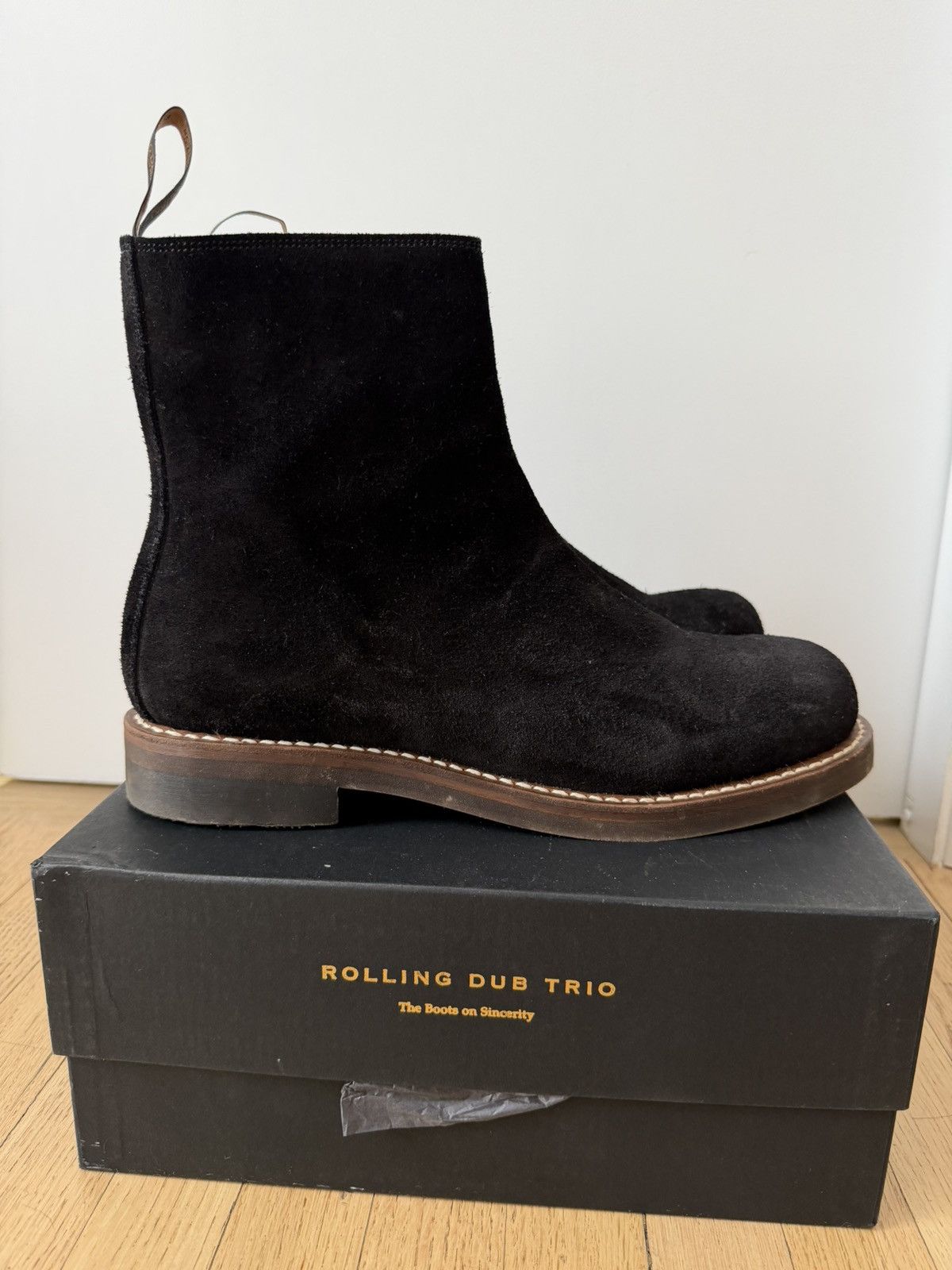 Rolling Dub Trio Rolling Dub Trio Casper Black Oiled Suede (US 9.5) Size US 9.5 / EU 42-43 - 4 Thumbnail