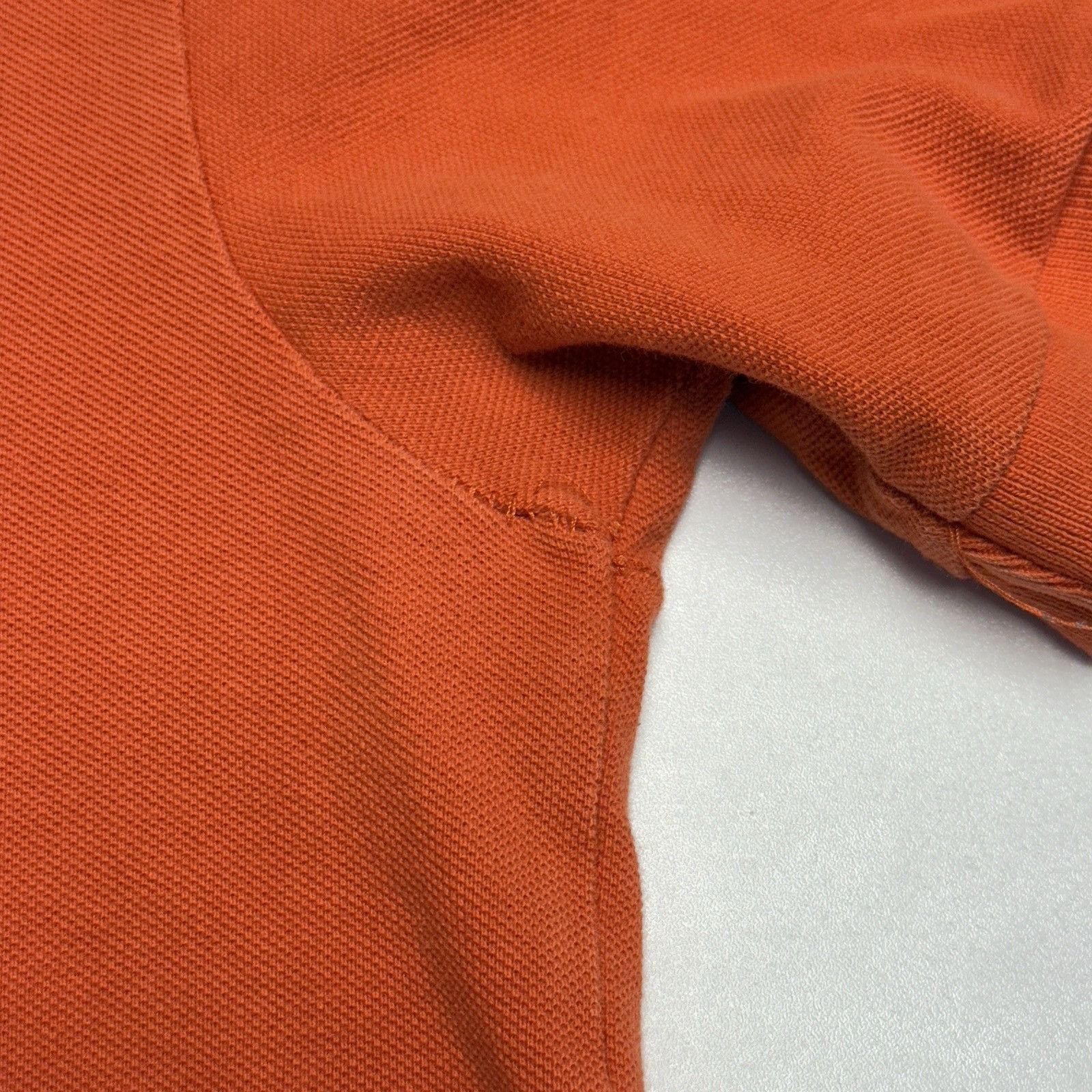U.S. Polo Assn. US Polo Assn Collared Short Mens M 21.5x25 Orange Big Horse Size US M / EU 48-50 / 2 - 7 Thumbnail