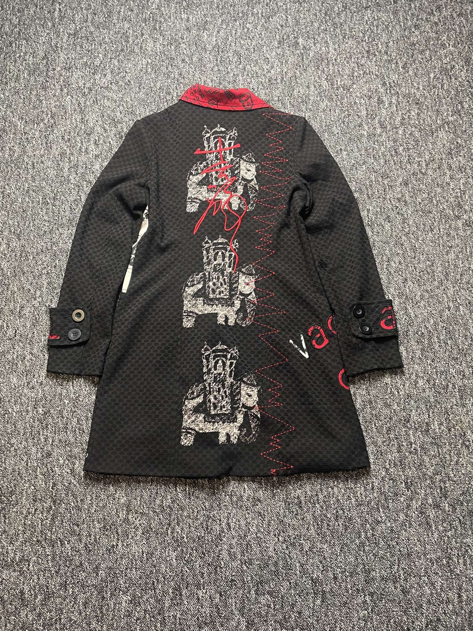 Affliction × Japanese Brand Vintage Heavy Coat Japanese Brand avant garde affliction y2k Size US M / EU 48-50 / 2 - 10 Thumbnail