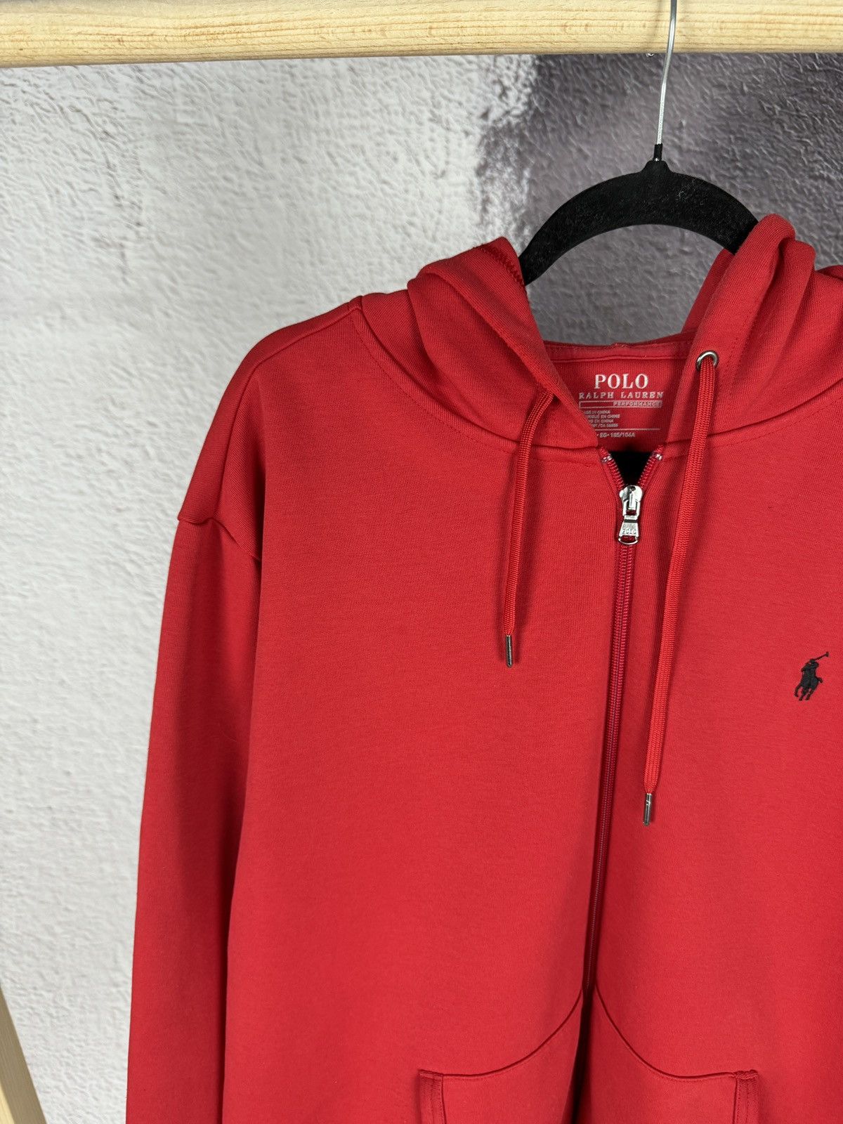 Polo Ralph Lauren Polo Ralph Lauren performance red basic hoodie Size US XL / EU 56 / 4 - 4 Thumbnail