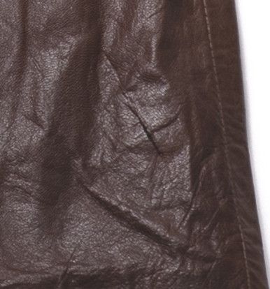 Other Real Leather Brown Pencil Skirt Size 30" / US 8 / IT 44 - 7 Thumbnail
