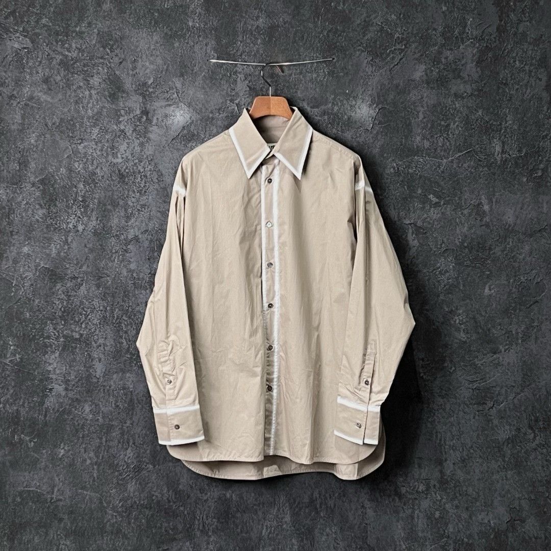 Maison Margiela Maison Margiela Cotton Gray Shirt m Men Size US M / EU 48-50 / 2 - 1 Thumbnail
